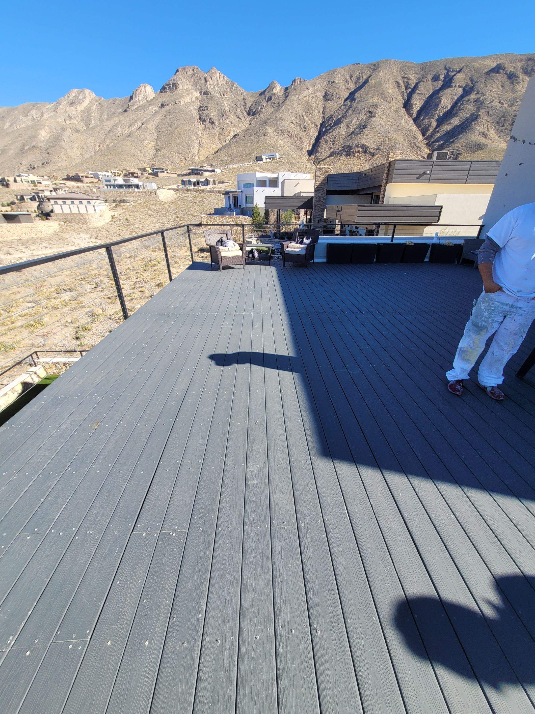 Exterior Wood Staining and Composite Decking Installation by Regal Renovate