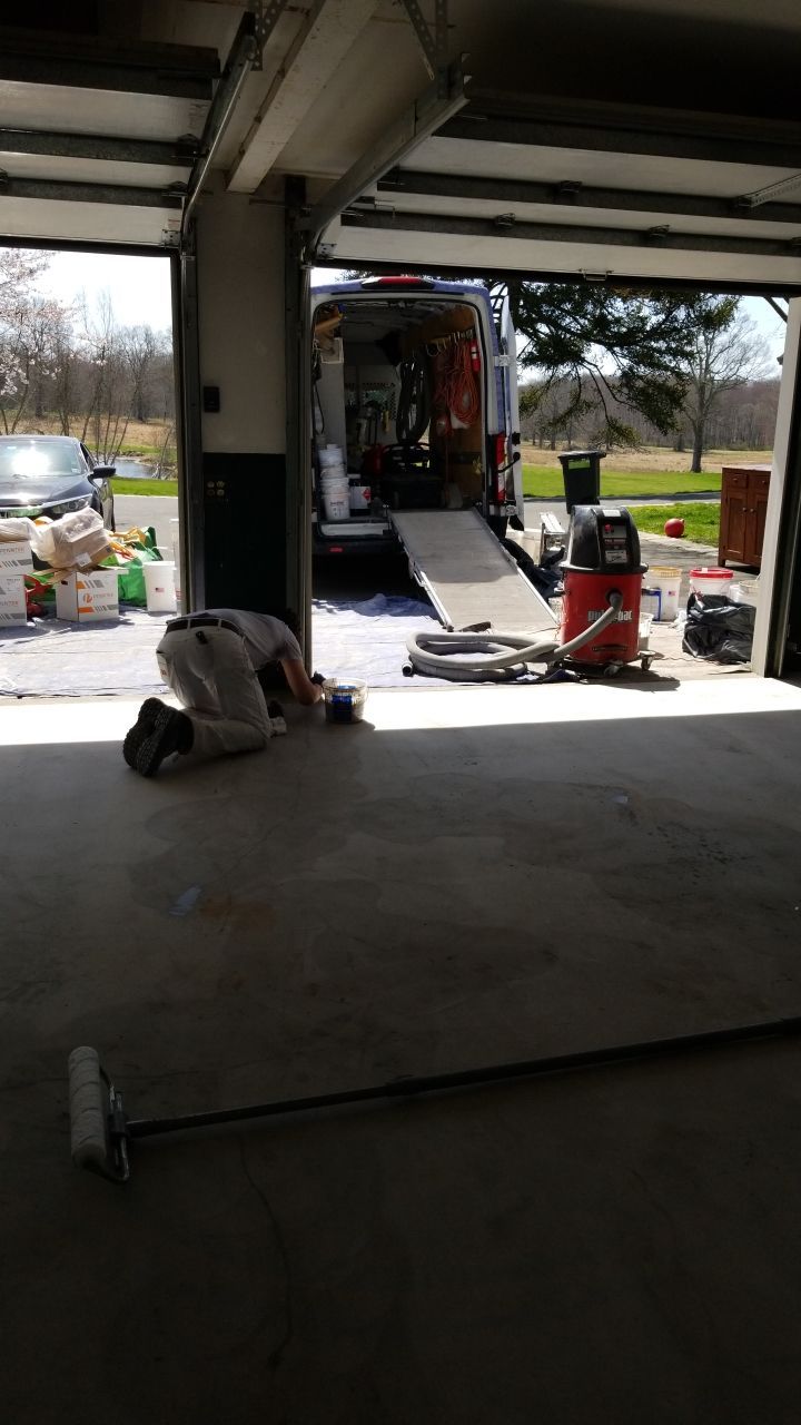 Garage in Pebble Beach by Spectrum Painting, LLC
