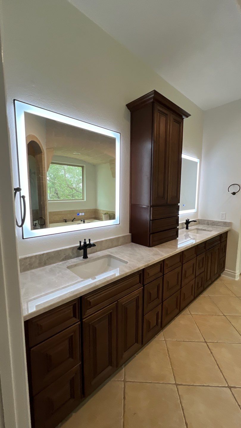 Spring Branch Vanity Upgrade by Legacy Bath and Kitchen 