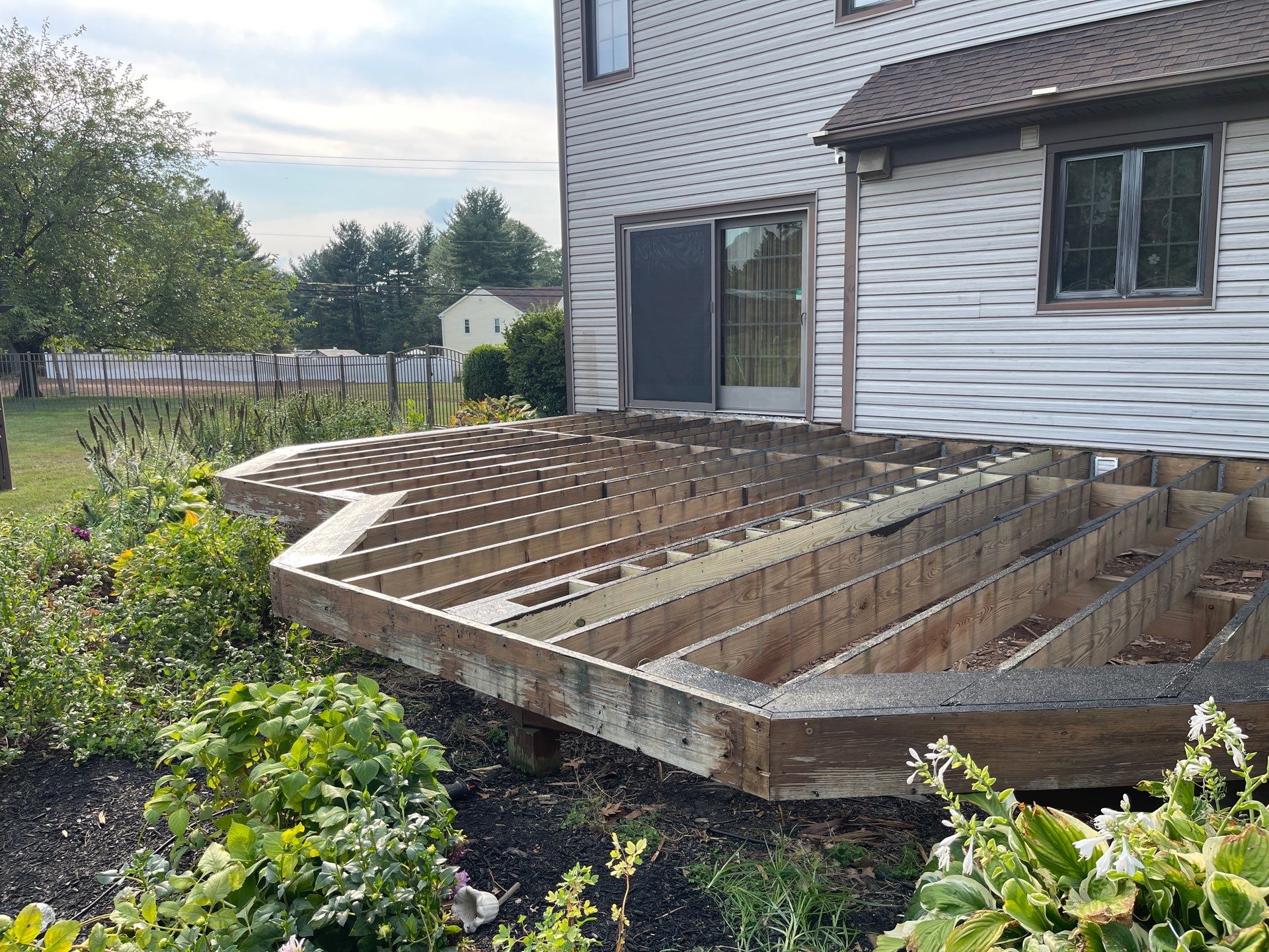 Deck Resurface in Flemington by deck guardian