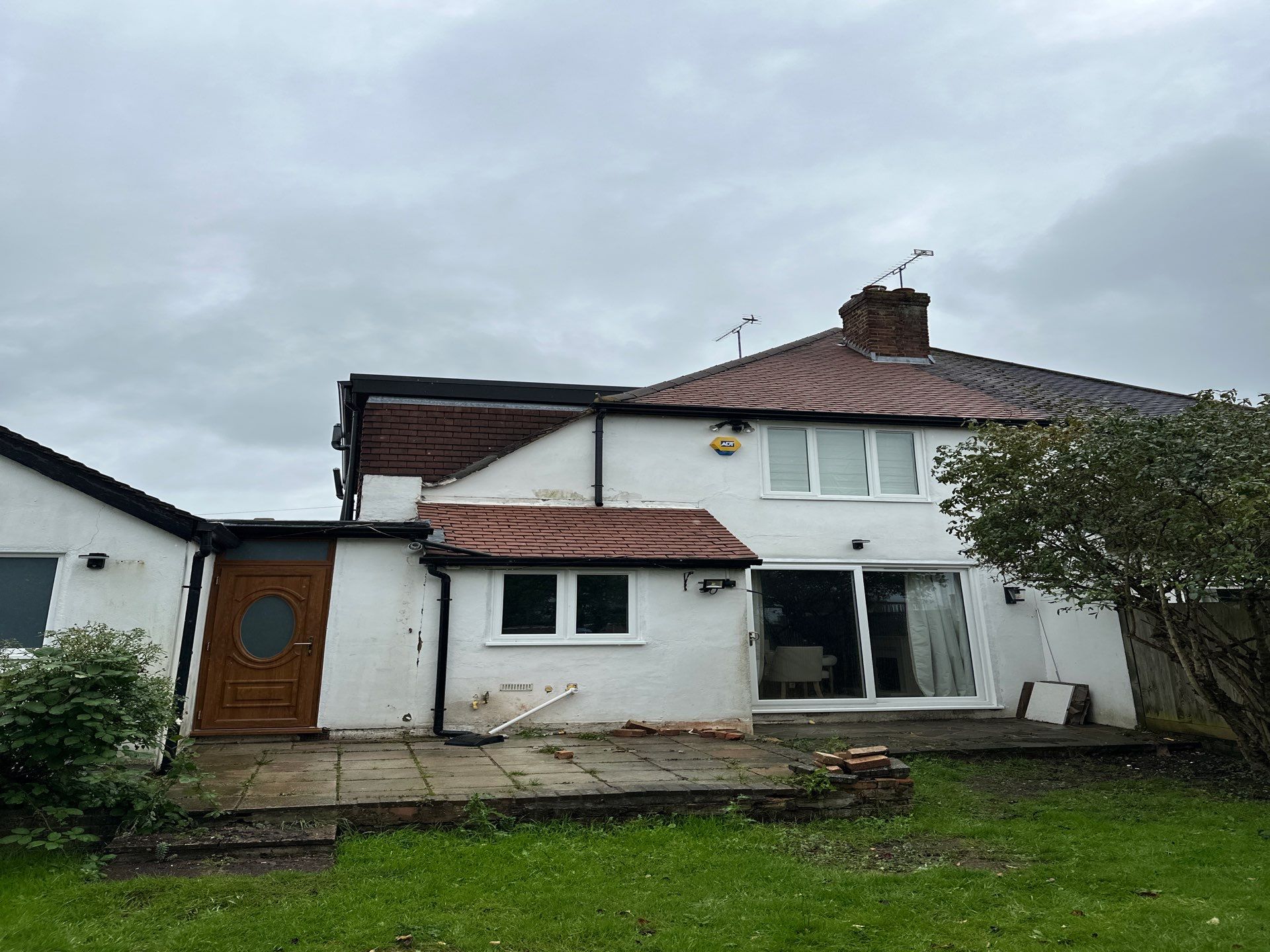 Roof and Driveway cleaning using Honda 15lpm Low Pressure Washing Machine by Ges Exterior Cleaning ltd
