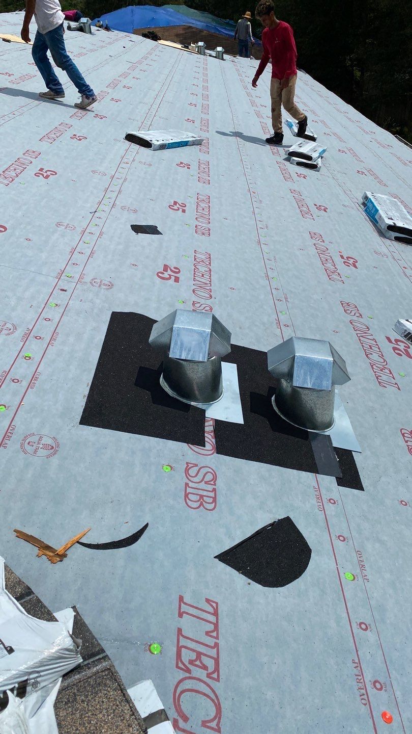 Commercial Roofing Installation using Roof Replacement by American Roofing & Construction LLC