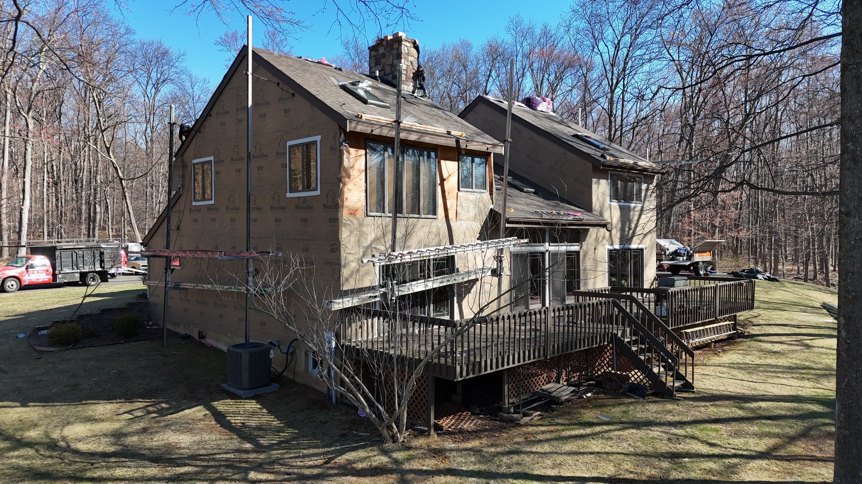 Full Exterior Remodel Project in Hopewell, NJ by All State Home Improvement Inc.