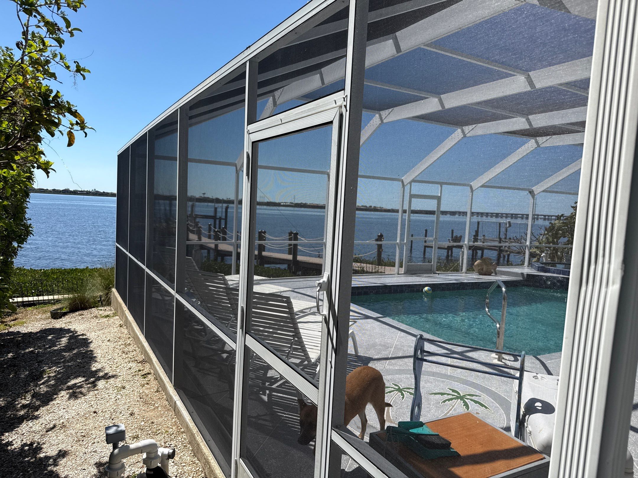 π‘ From Green to Clean! π Epic House & Pool Cage Cleaning on the Manatee River | Ellenton, FL π¦ by Sunshine AquaWash