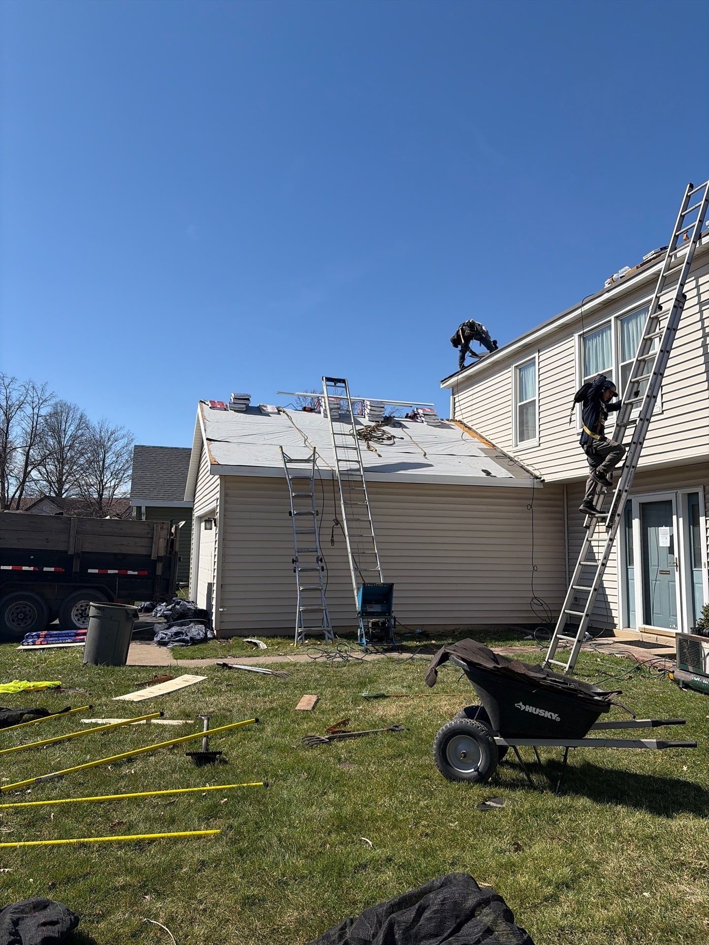 Roof Replacement- Pewter Gray by Pro Home Services Inc