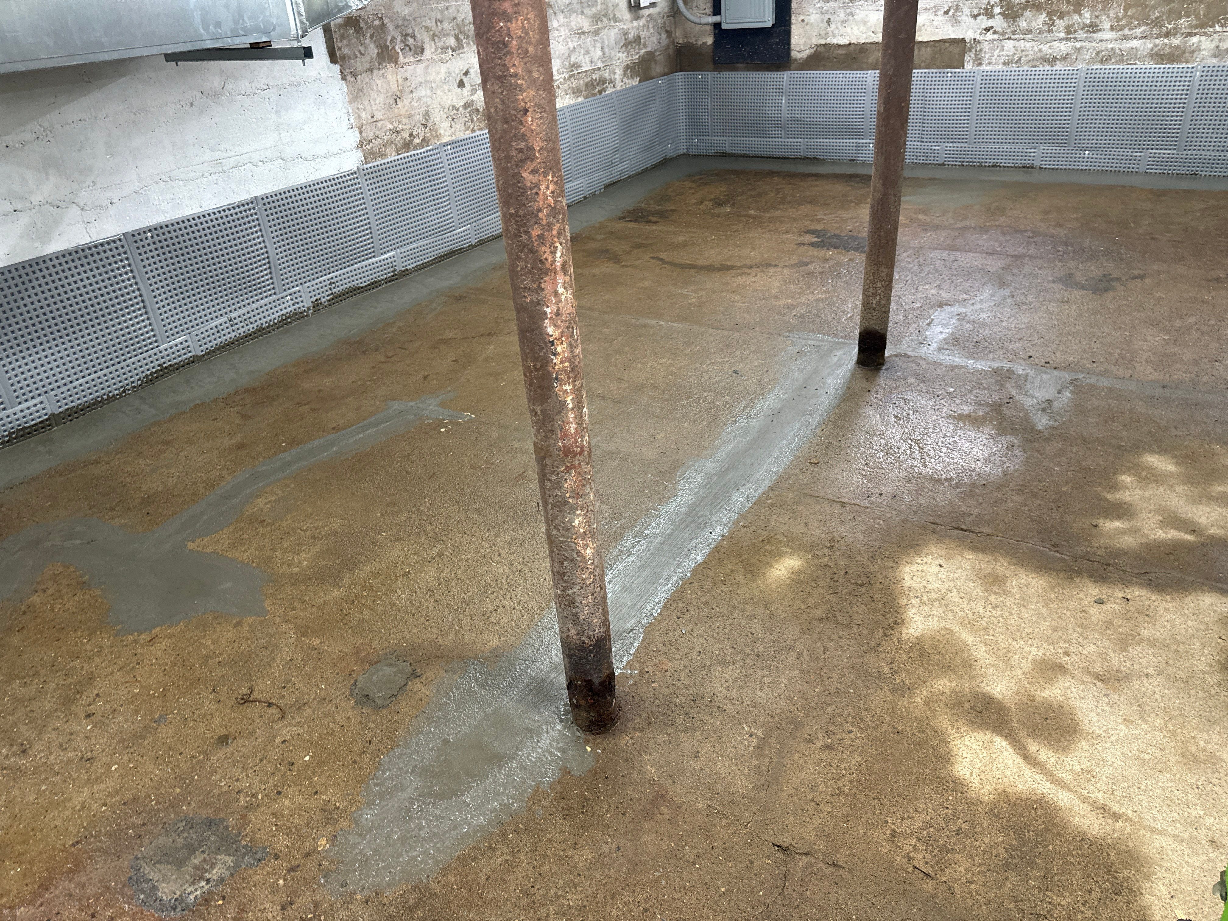 Interior French Drain Boonton NJ by Pure Service Pro, LLC 