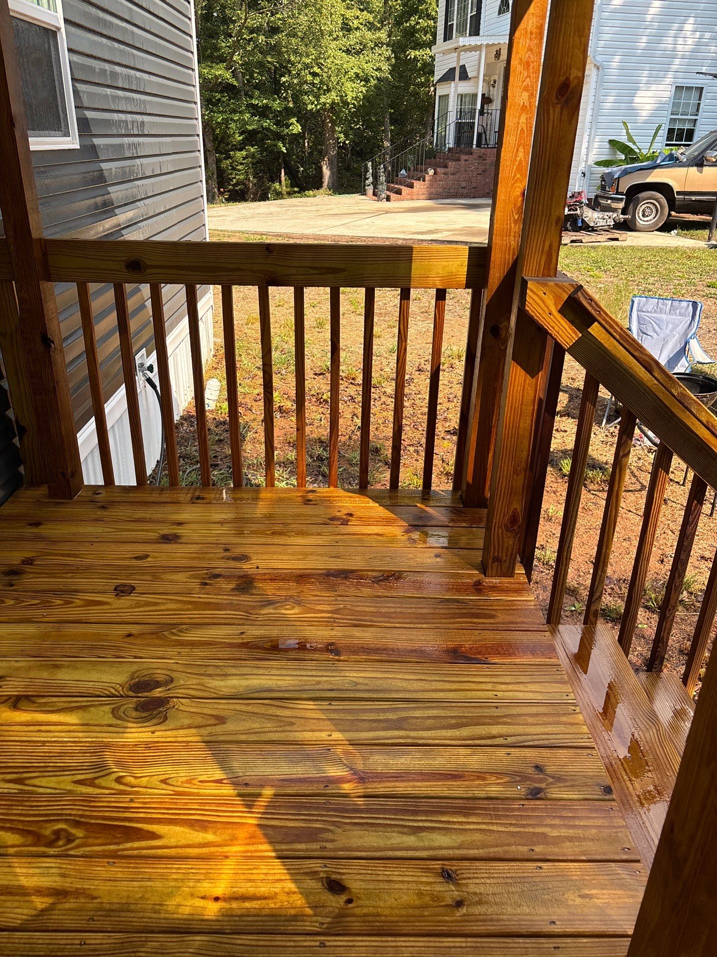 Wood Deck using Wood Sealant by DuraSeal