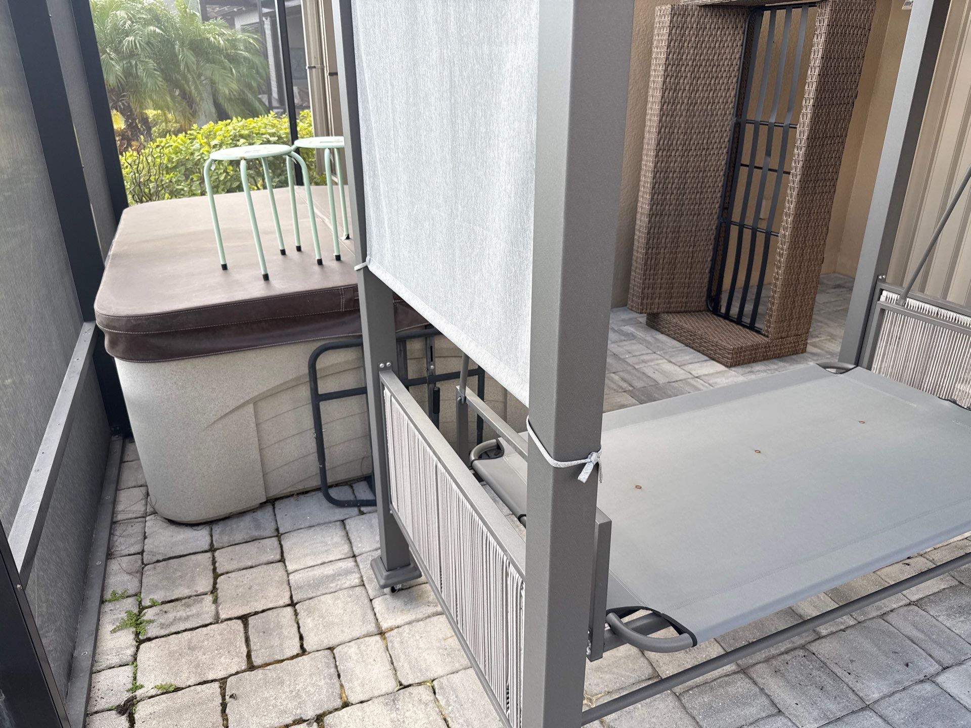 Lanai Paver & Screen Enclosure Cleaning | Artisan Lakes, Palmetto FL by Sunshine AquaWash