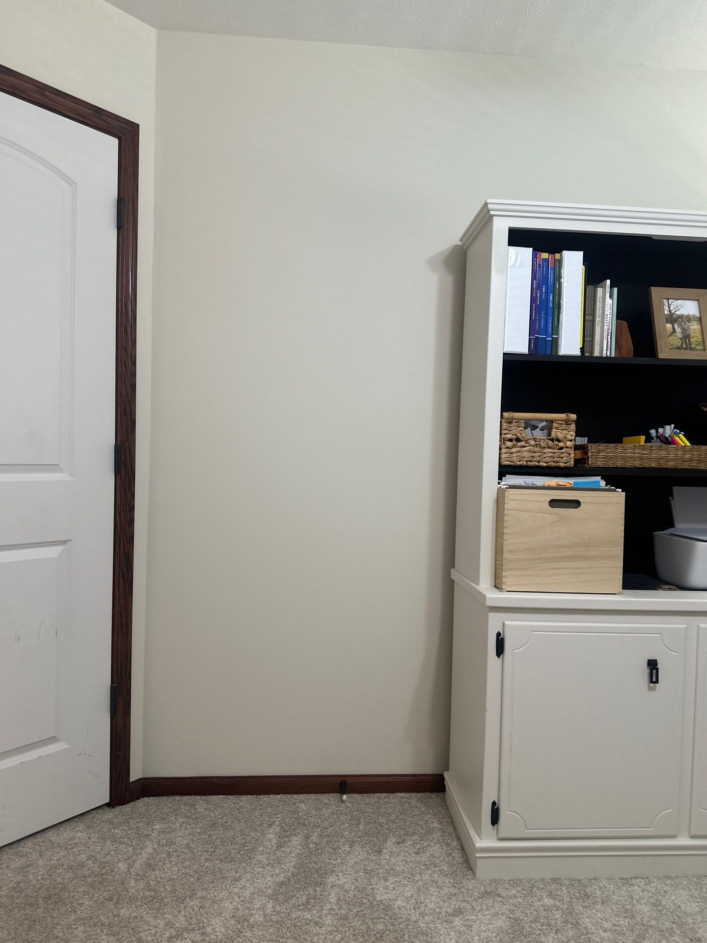 Lincoln Home Office Renovation With Custom Storage and Blinds by CompanyCam Sales Demo