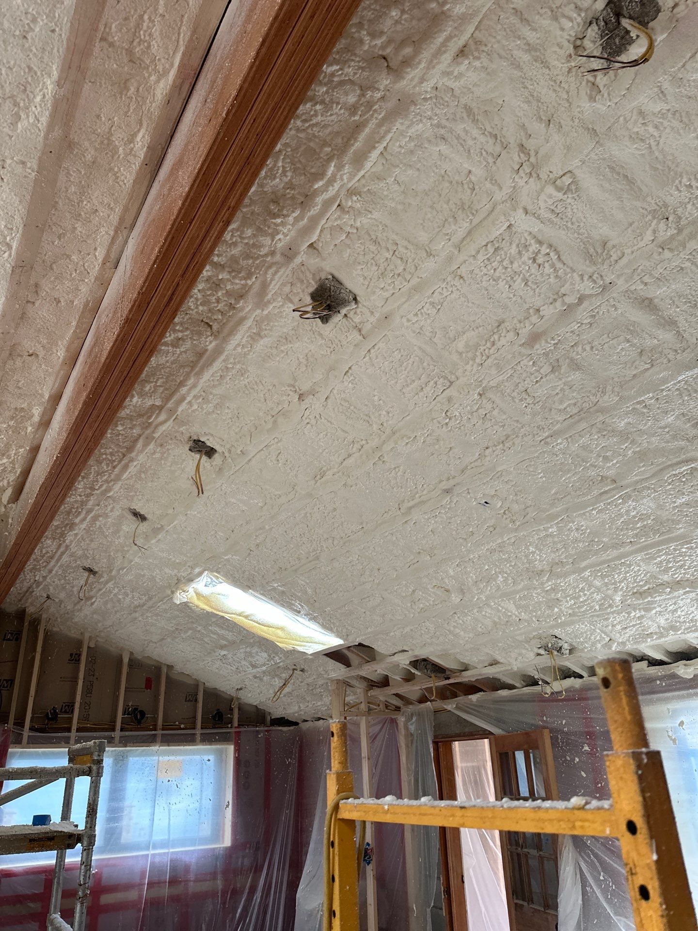 Spray Foam Insulation using Closed Cell Spray Foam by NYS Foam & Energy
