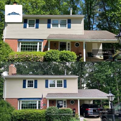 Springfield CertainTeed Landmark Weathered Wood Roof Installation