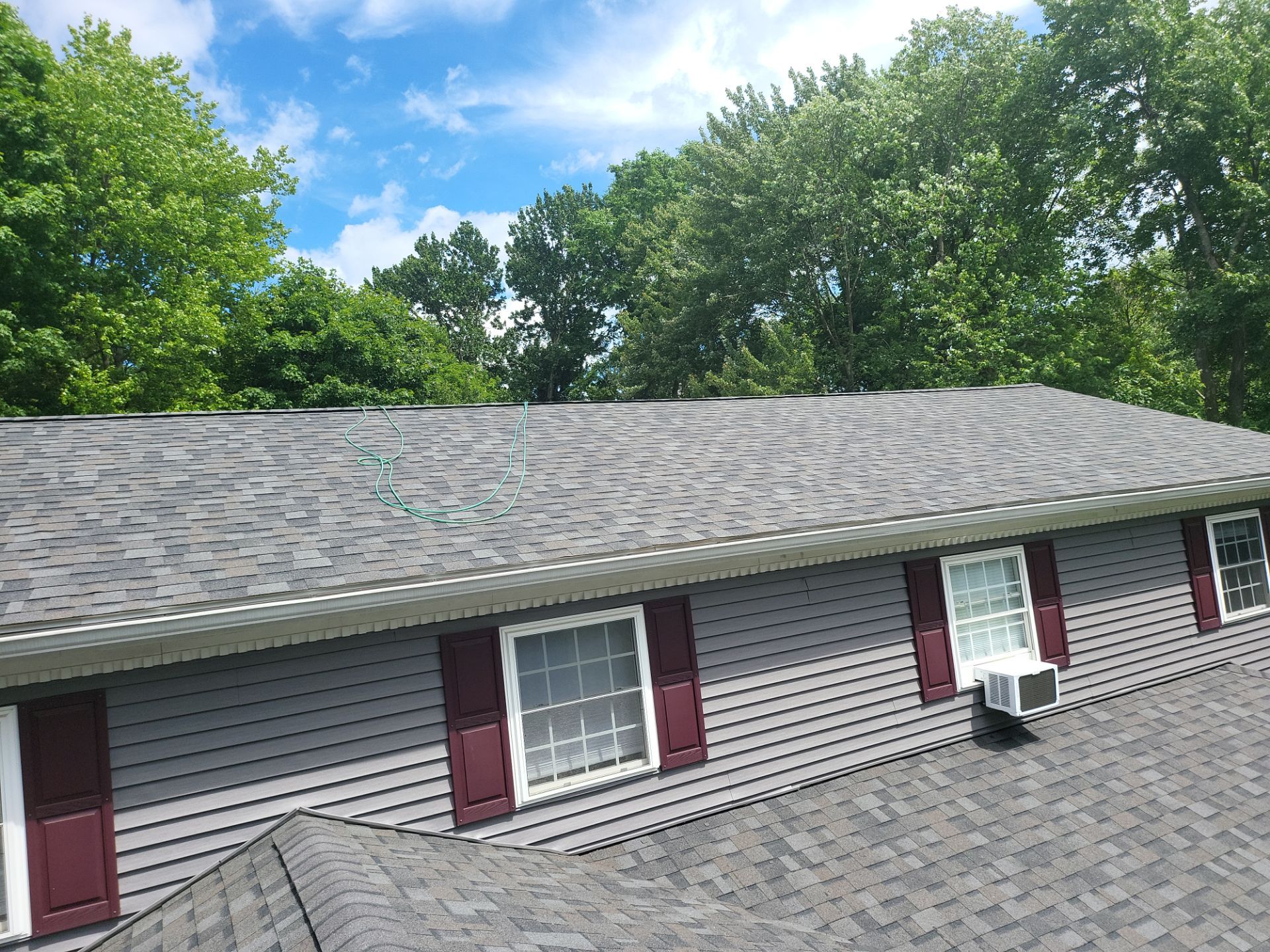 Residential Roofing Installation using Owens Corning TruDefinition Duration AR - Williamsburg Gray by A Plus Exterior