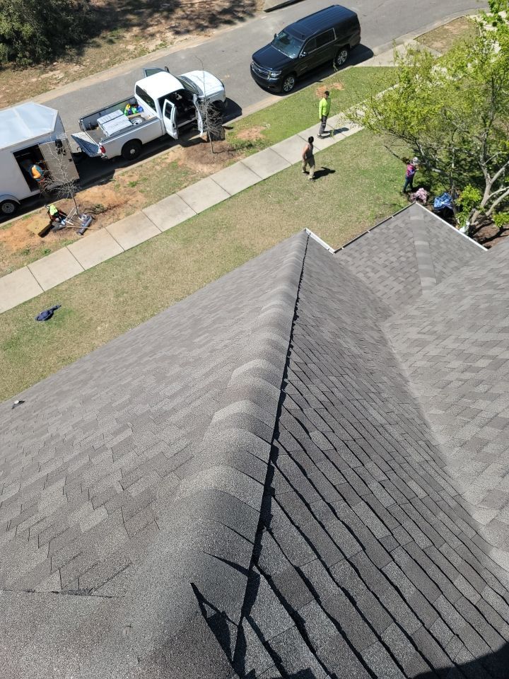 Residential Roofing Installation using Roof Replacement by American Roofing & Construction LLC