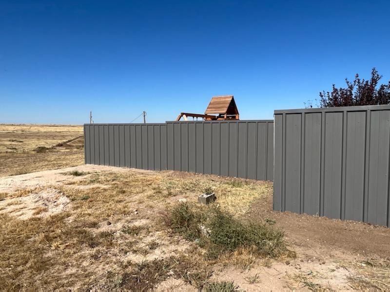 Residential using 6' Pro-panel by Valley Fence Company