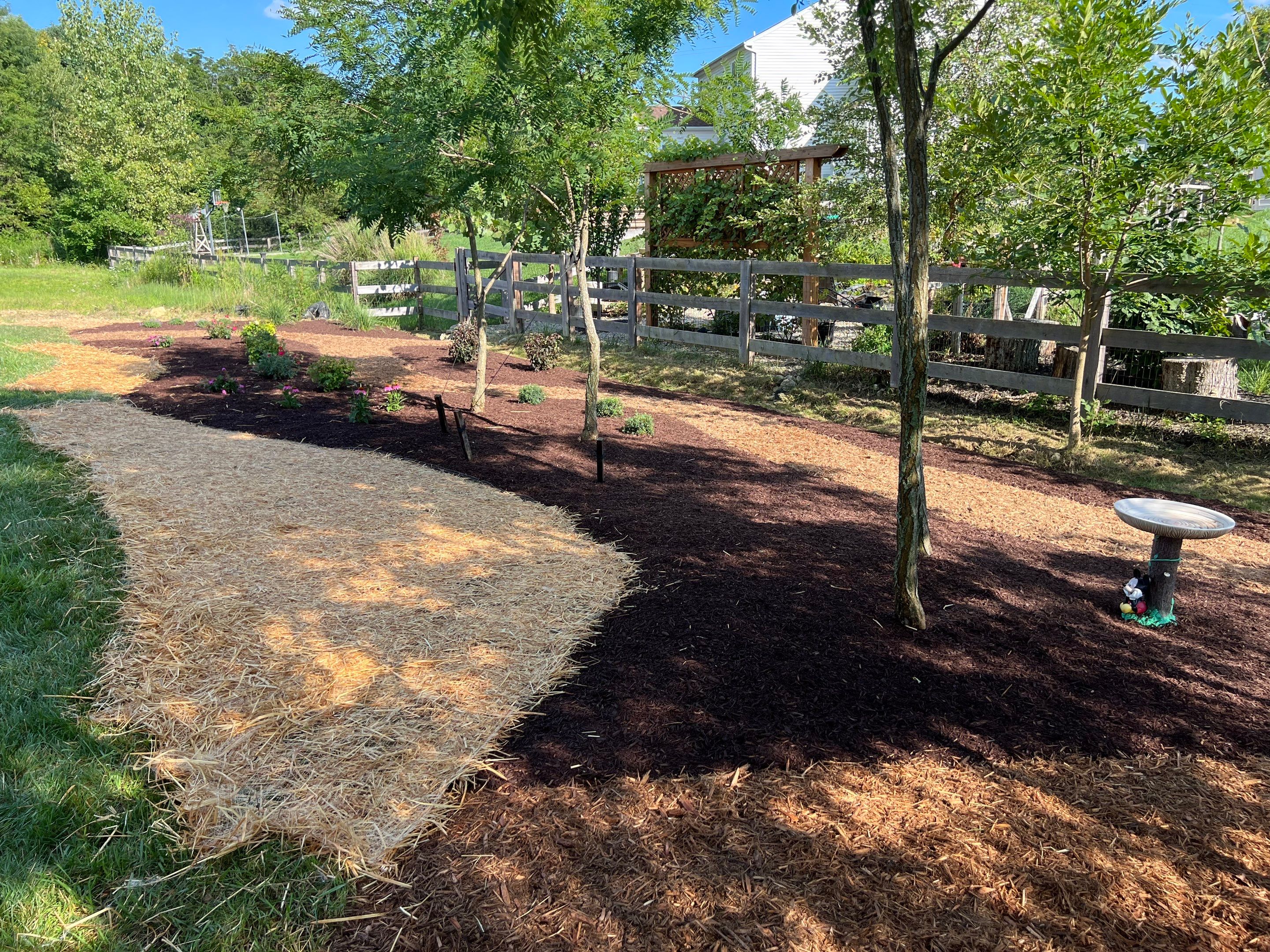 Turning a Back Field into a Landscape of Enjoyment by Reisenberg’s Lawn & Landscape, LLC