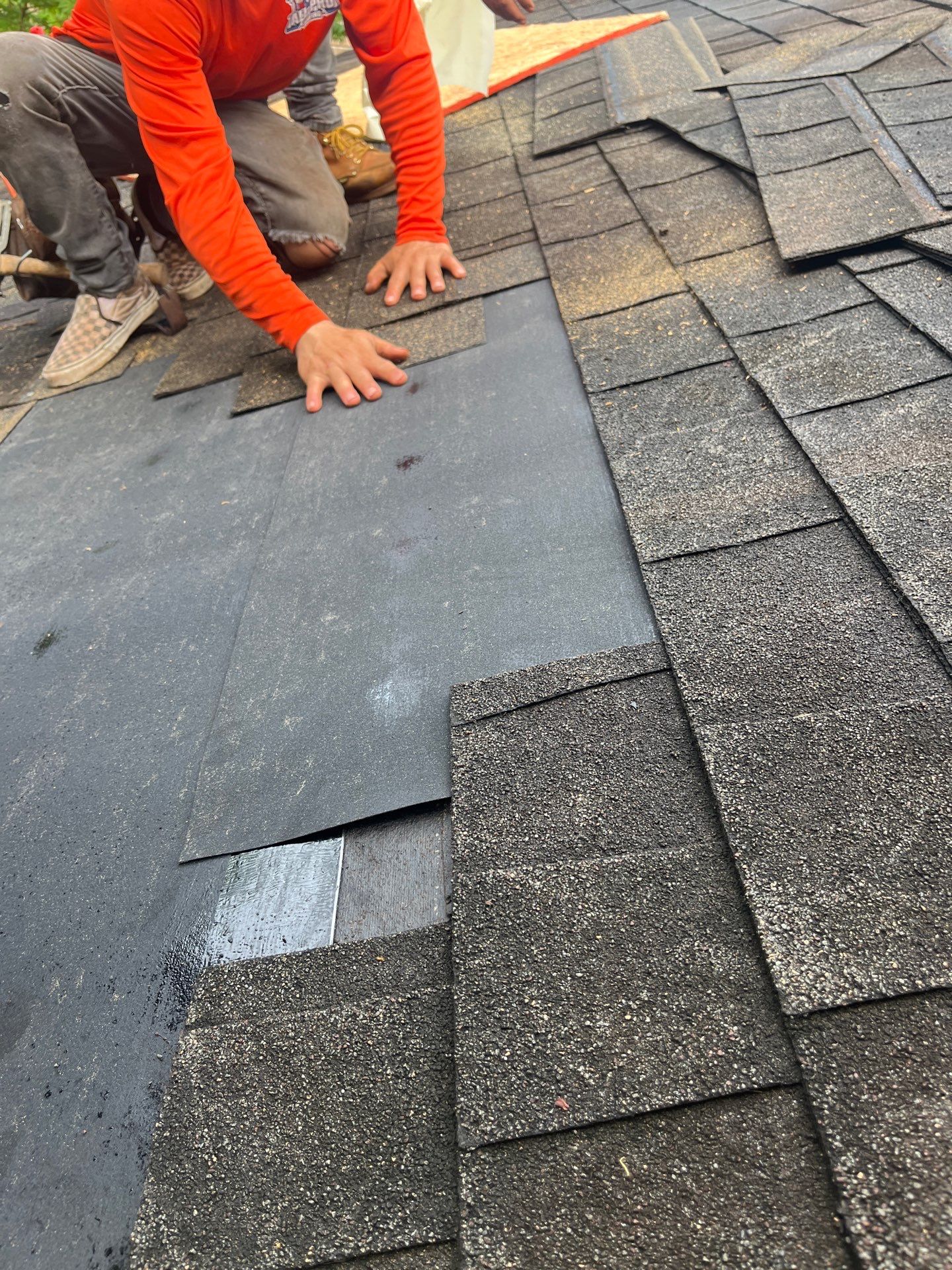 Residential Roofing Repair using Owen's Corning Duration (Lifetime) Shingles by Roof Repair Company