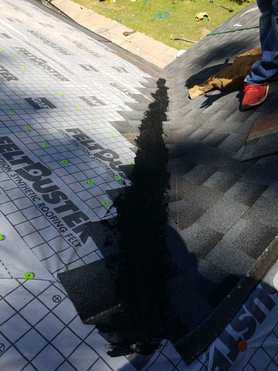 Residential Roofing Installation using Roof Replacement by American Roofing & Construction LLC