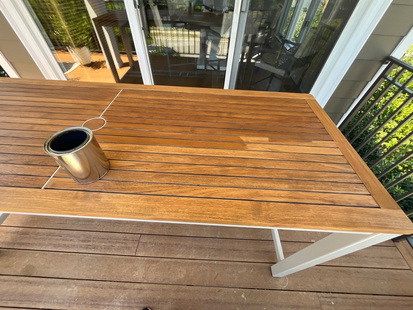 Teak Outdoor Furniture Restoration by Fresh Coat Works LLC