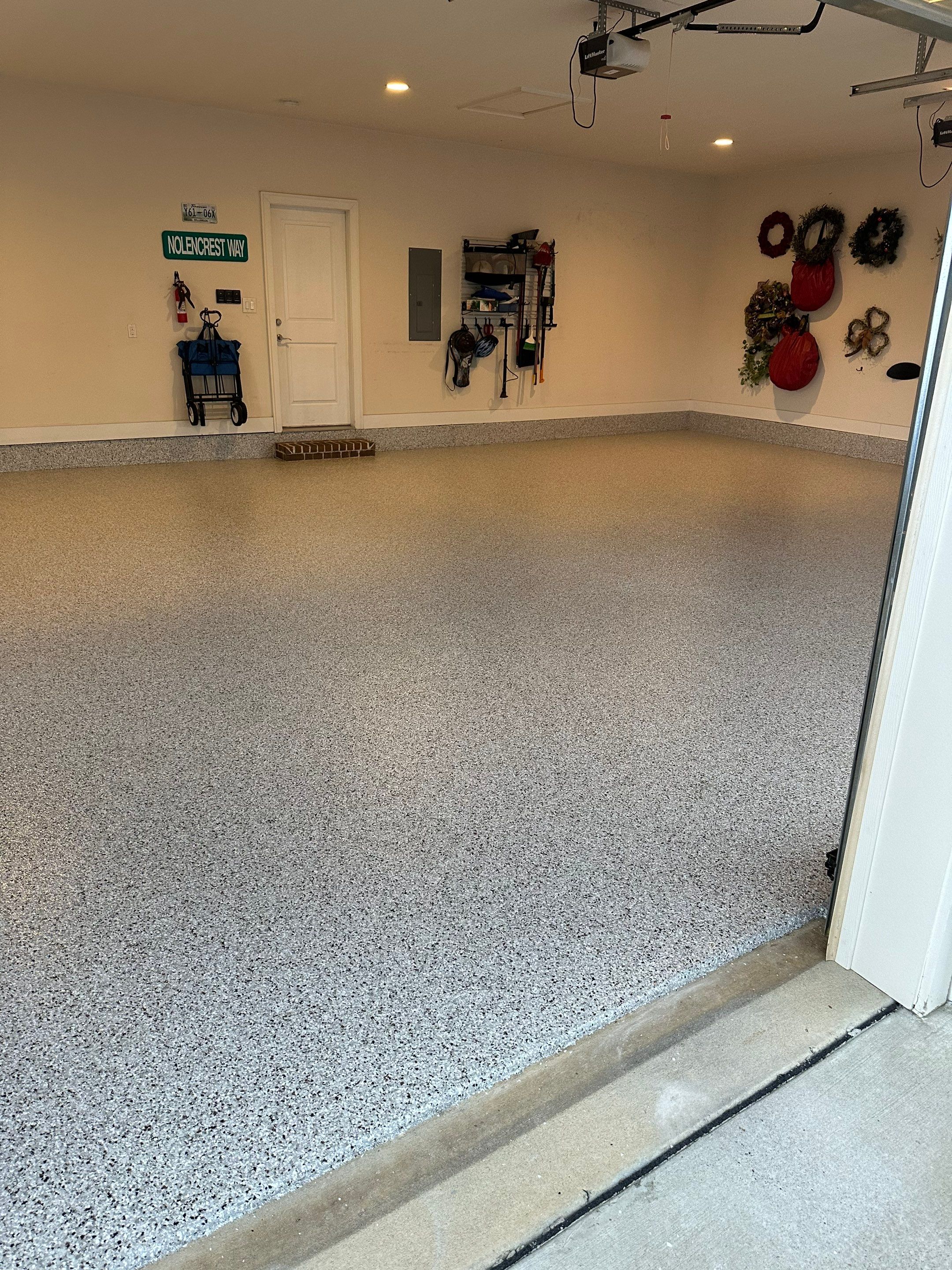 Garage Floor Coating using Coyote by My Garage Floor Guys