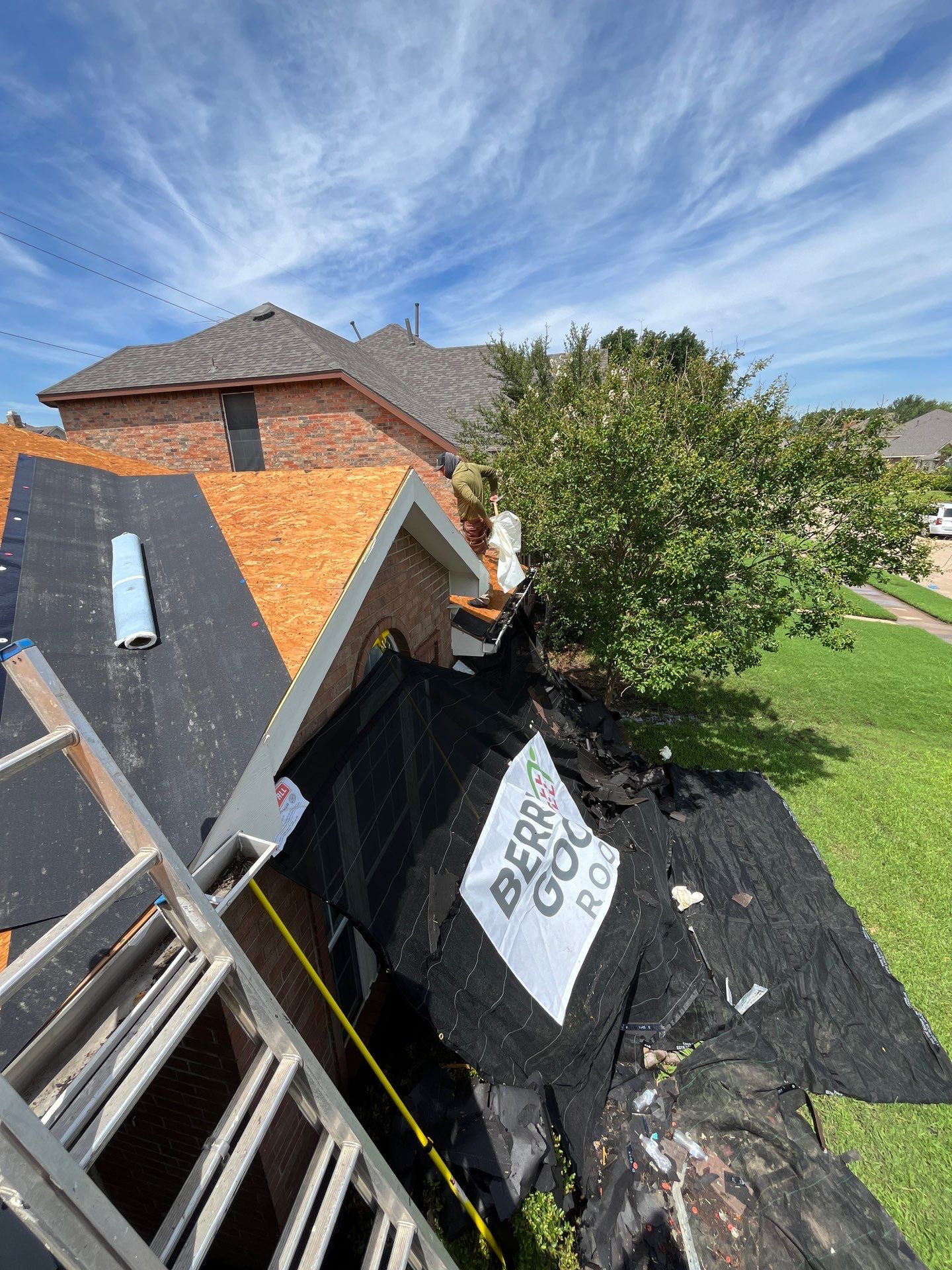 Storm Restoration Project by Berry Good Roofing 