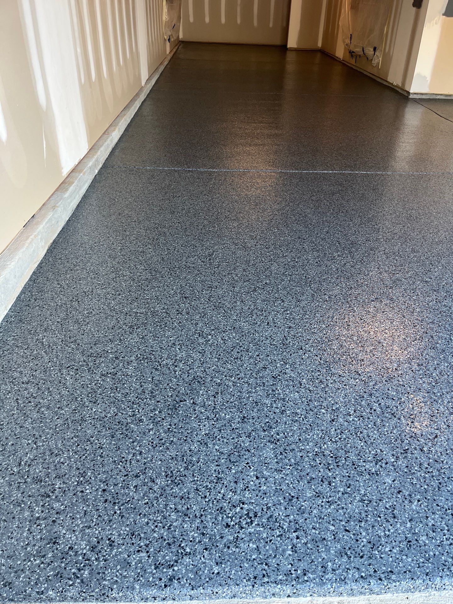 Garage Floor Coating using Nightfall by My Garage Floor Guys