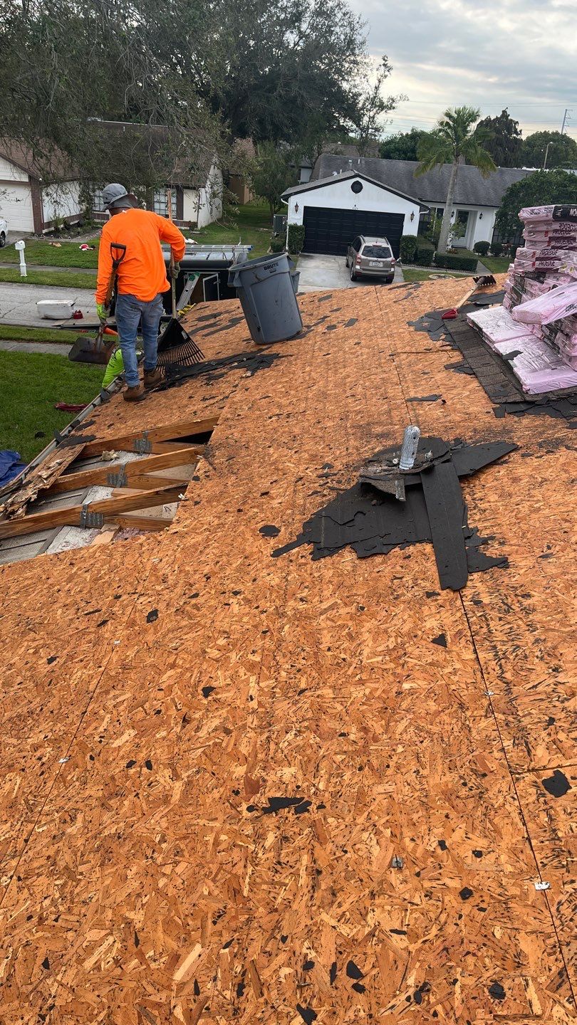 Project in Clearwater 33762 by Mitchell Roofing Company LLC 