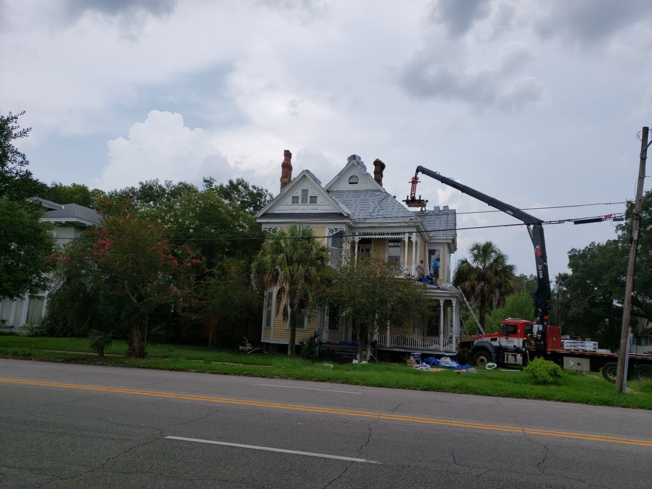Residential Roofing Installation using Roof Replacement by American Roofing & Construction LLC