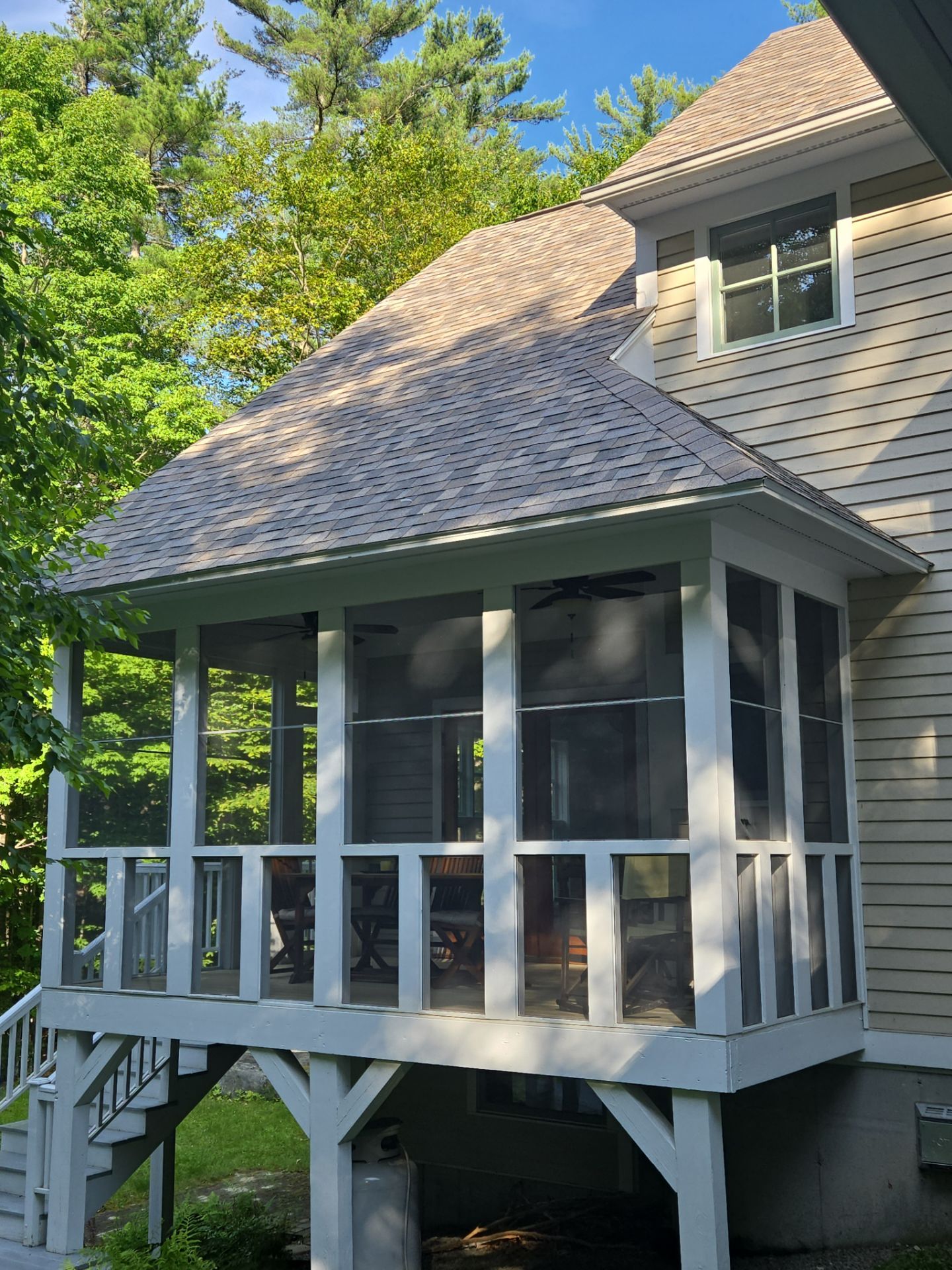 Asphalt Roofing & Exterior Trim Repair in Casco, ME by CML Roofing and General Contracting