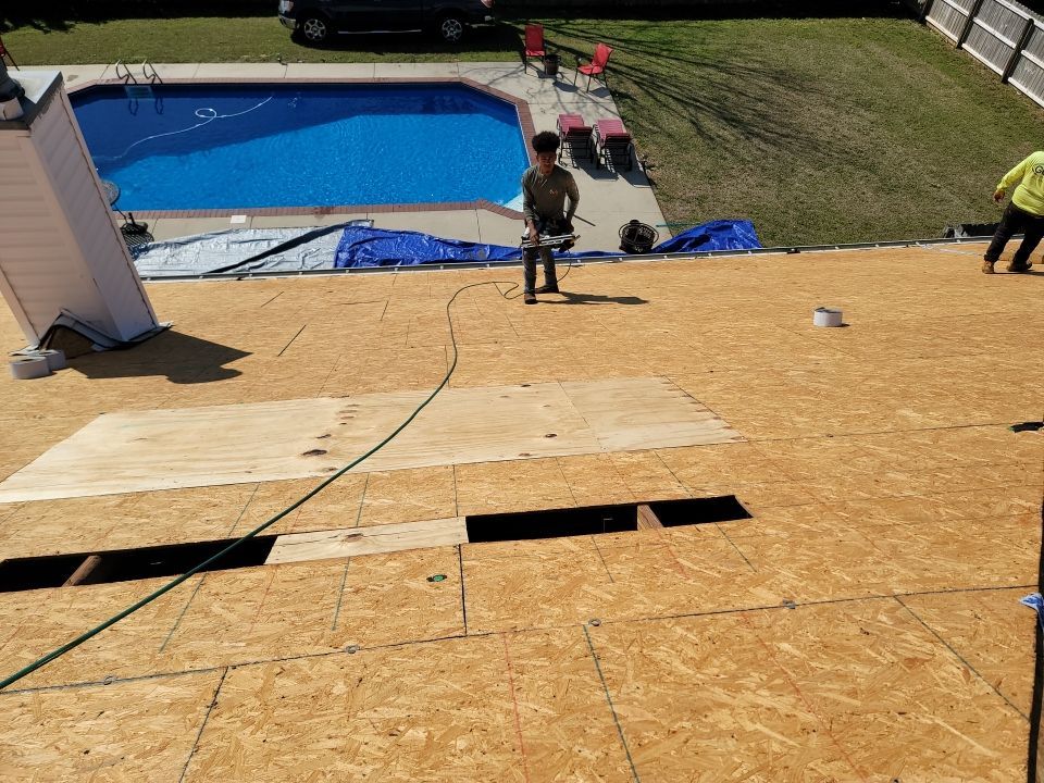 Residential Roofing Installation using Roof Replacement by American Roofing & Construction LLC