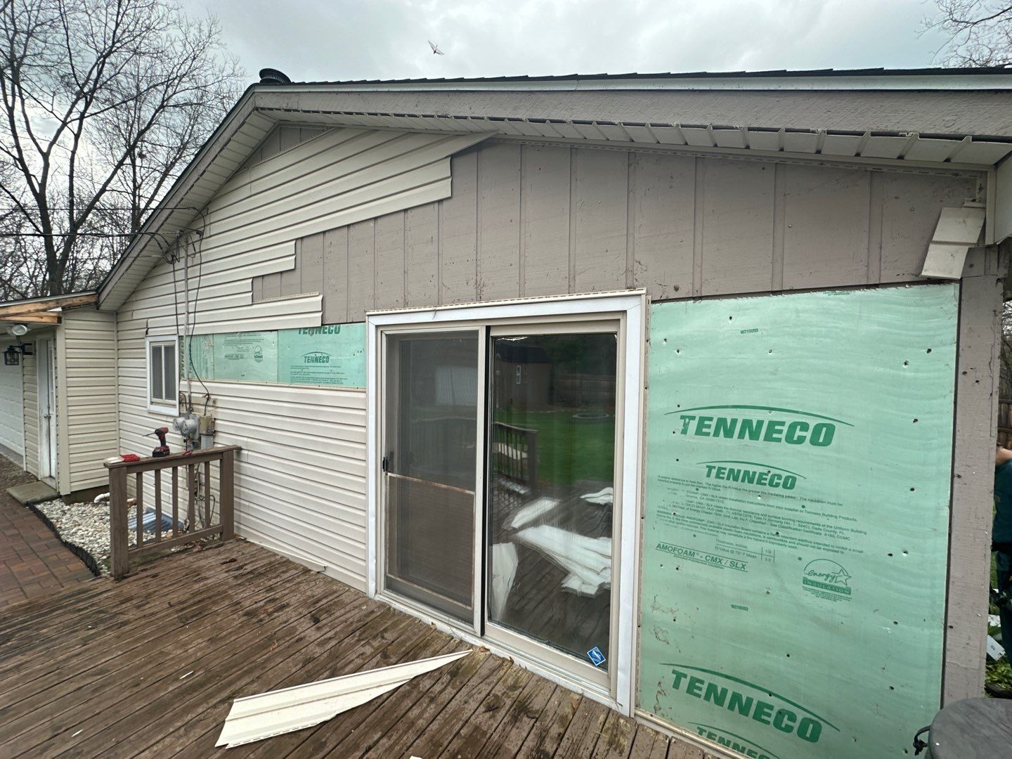 Siding Installation using Timbermill Forest Brown by 180 Contractors