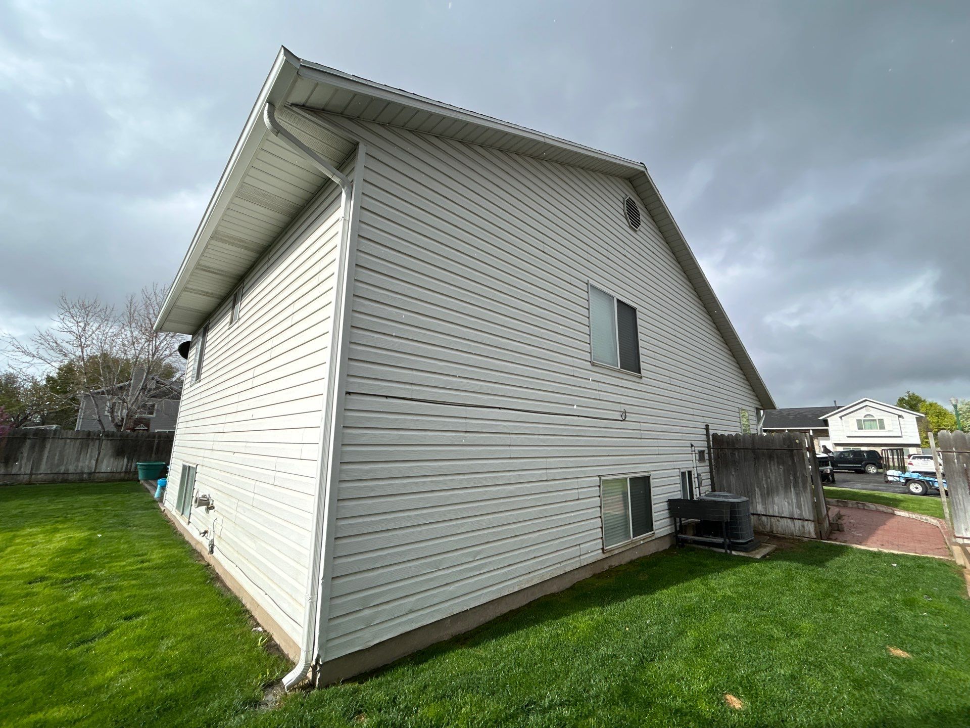 Project in Orem by Master Rain Gutters.