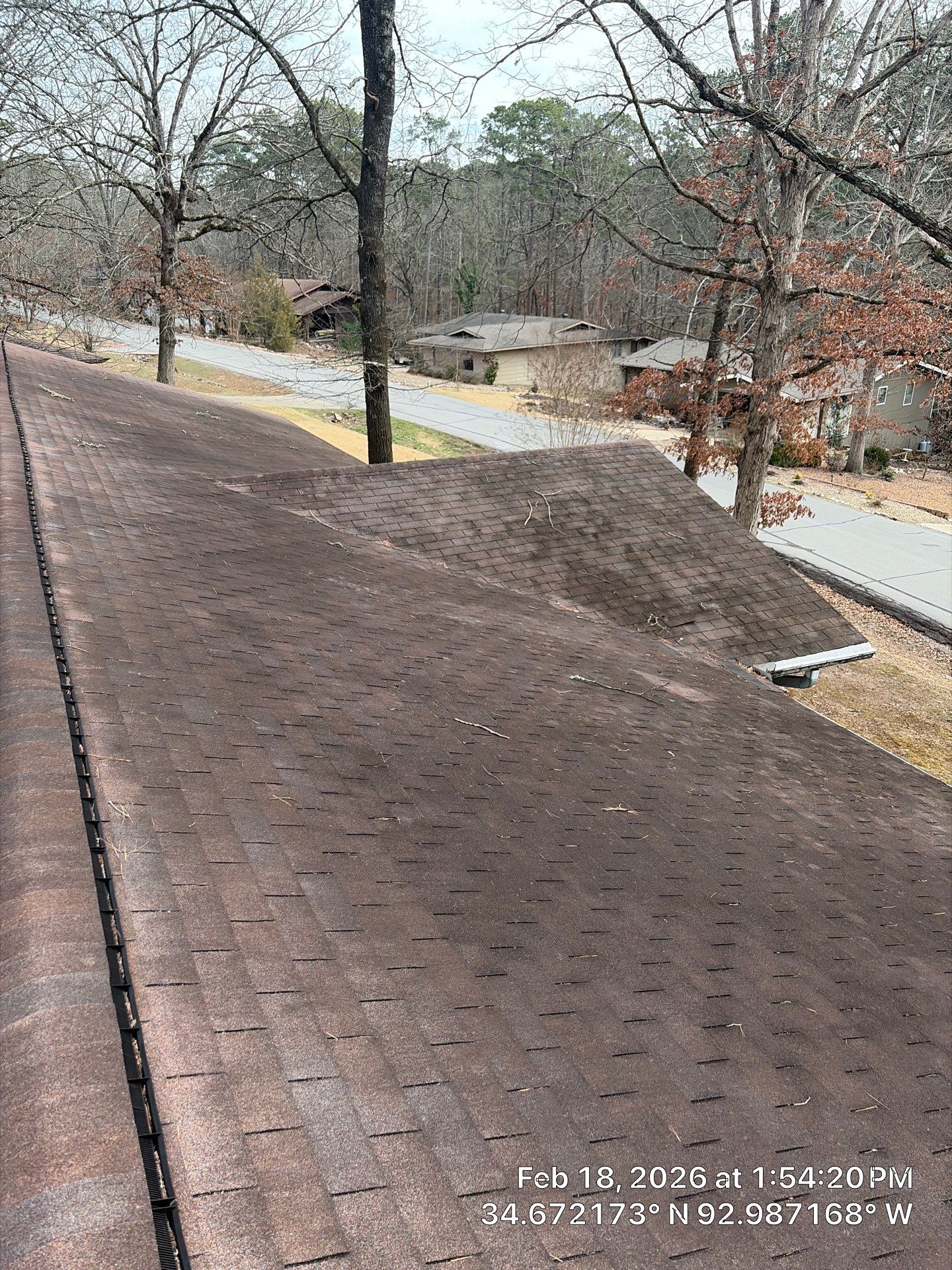 GAF Timberline HDZ Shingle Roof Replacement in Hot Springs Village by Temple Roofing and Exteriors