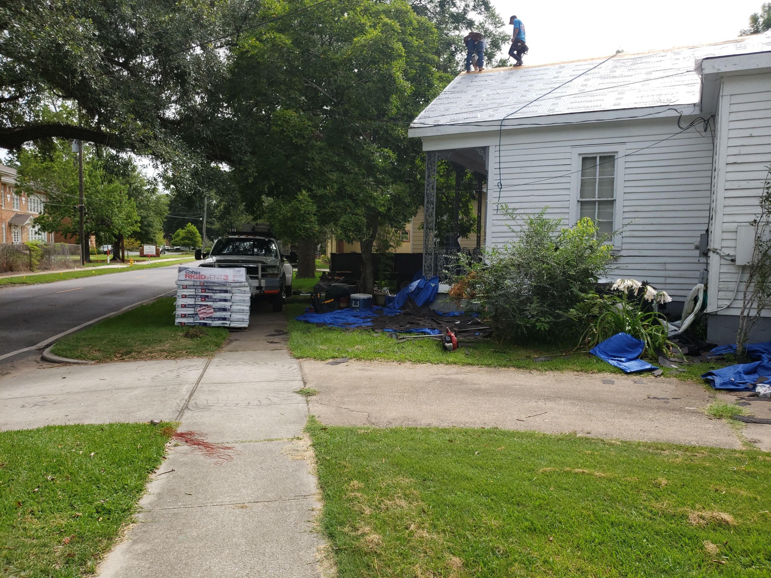 Residential Roofing Installation using Roof Replacement by American Roofing & Construction LLC