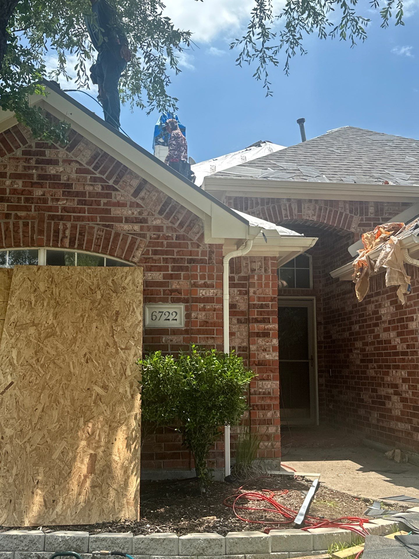 Project in Sachse by Rhino Roofing and General Contracting, LLC