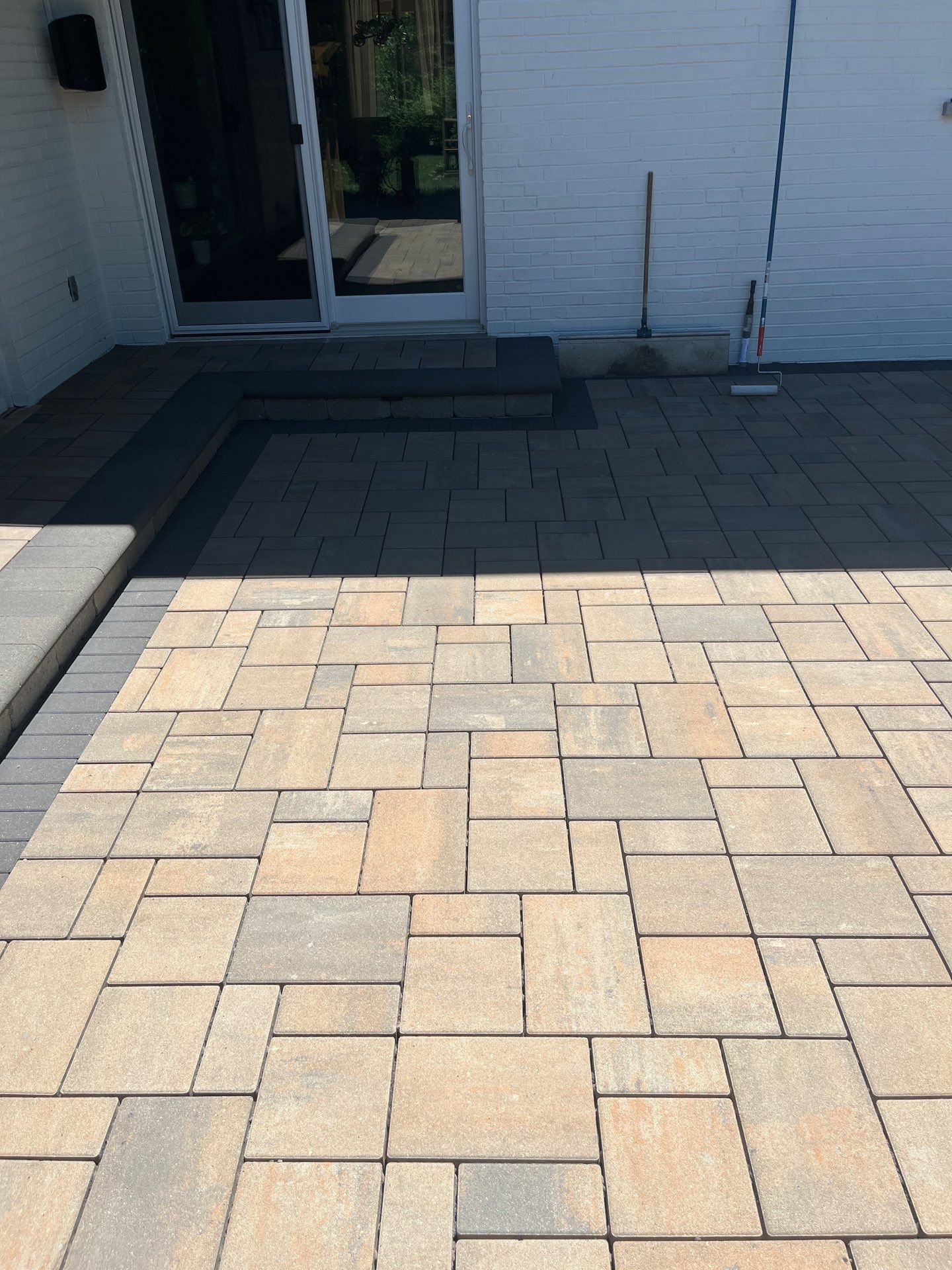 Brick paver repair, cleaning and sealing by Northern Power Washing LLC.