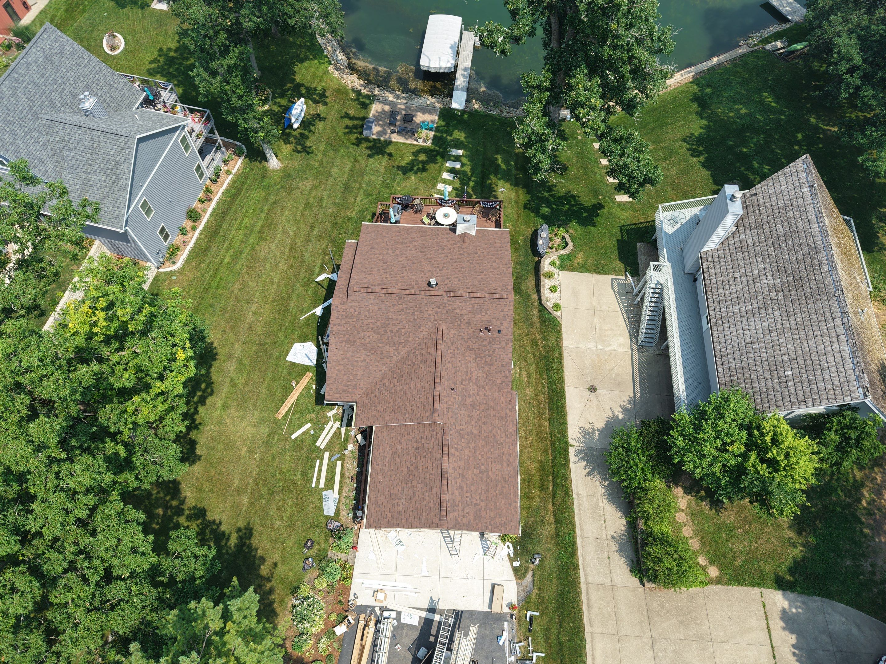 Architectural Shingle Roof Replacement and Siding Renovation in Davis by Mr Roof & Remodeling Co