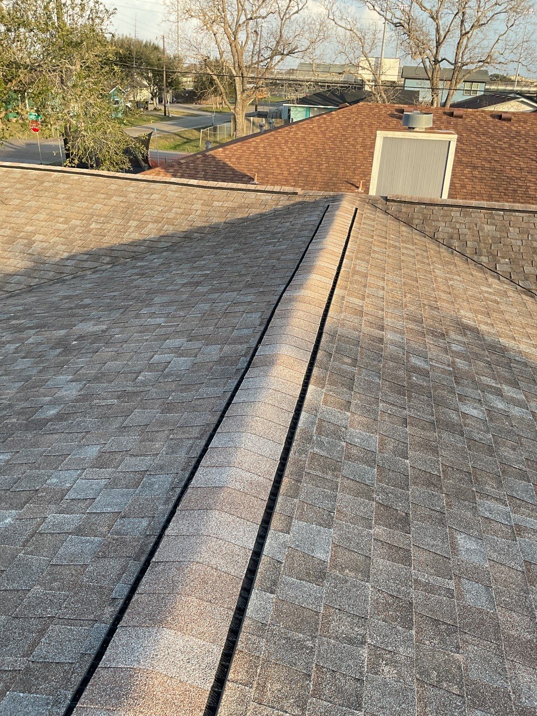 Residential Roofing Installation using GAF Natural Shadow by Lighthouse Roofing