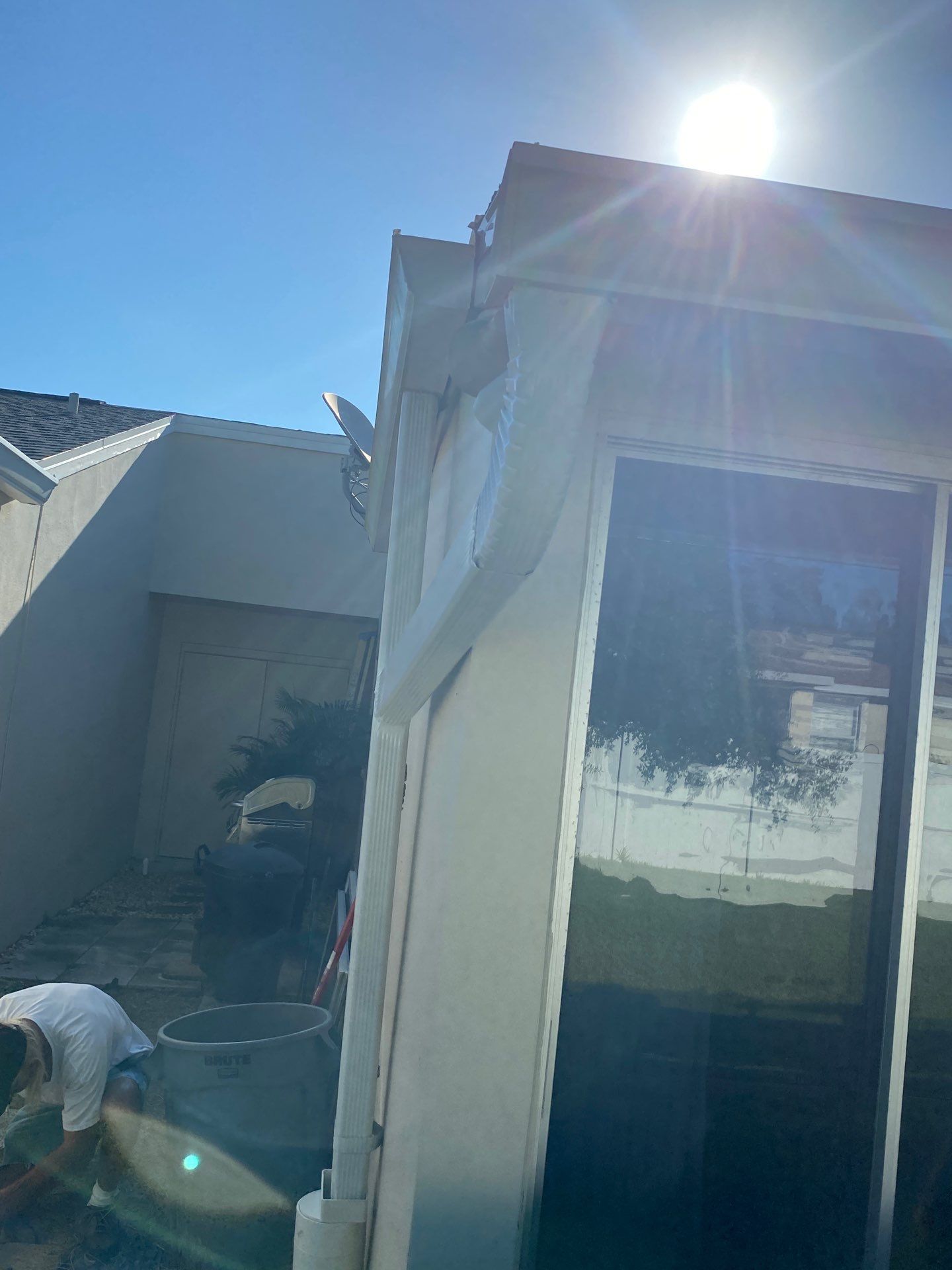 Full Gutter System Installation in Sarasota FL by Gutter Professors