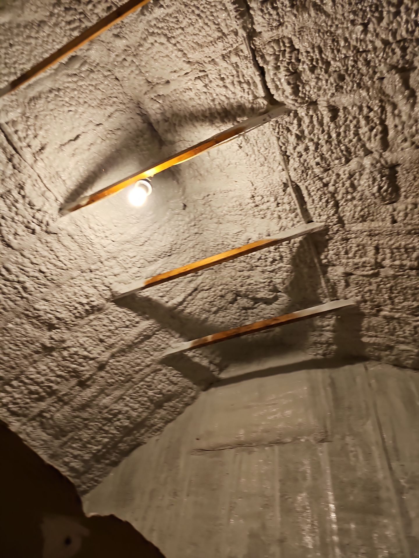 Attic Retrofit using open cell spray foam by NYS Foam & Energy