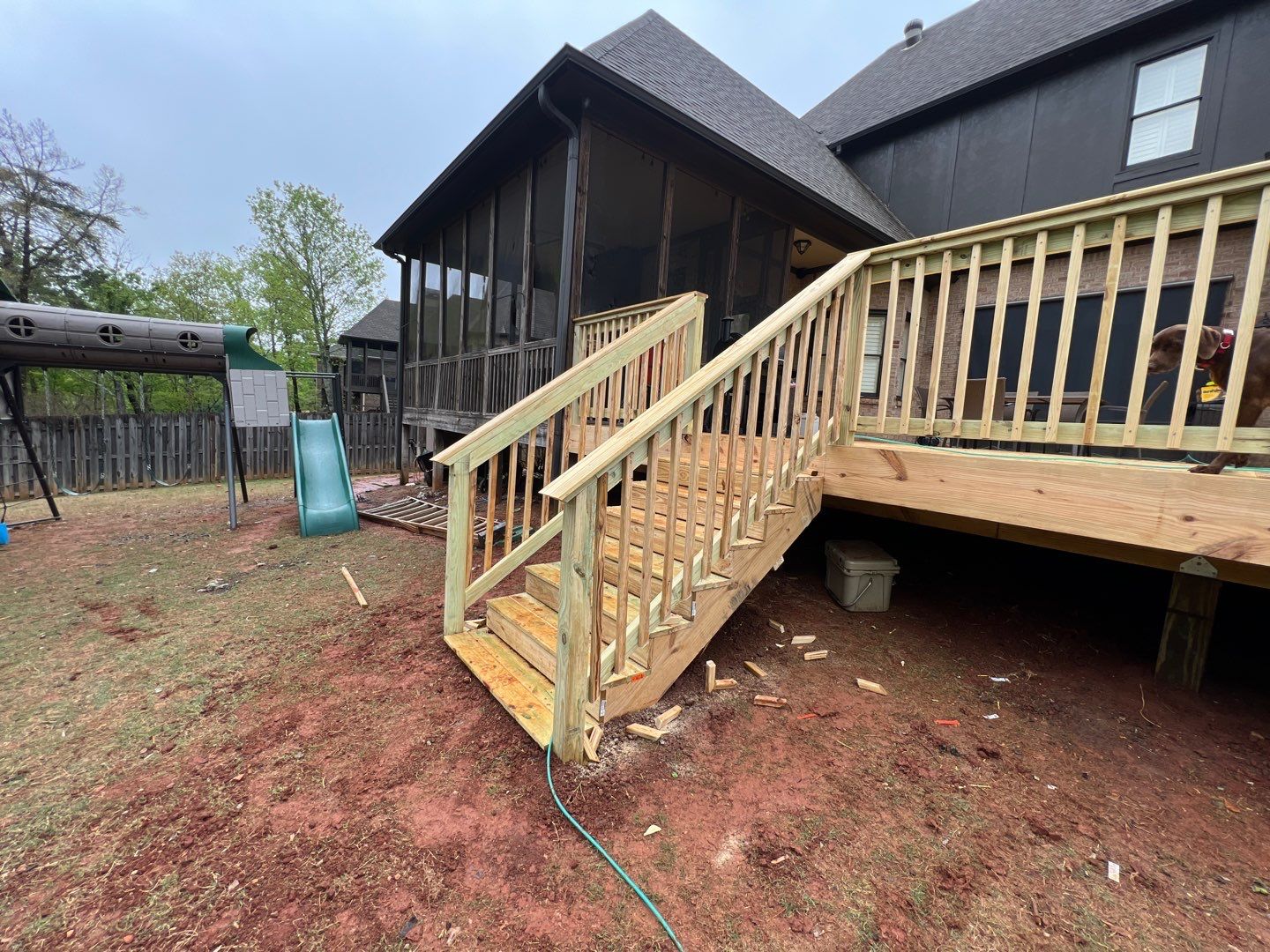 Scout Ridge - Deck Installation  by Pillar and Pine