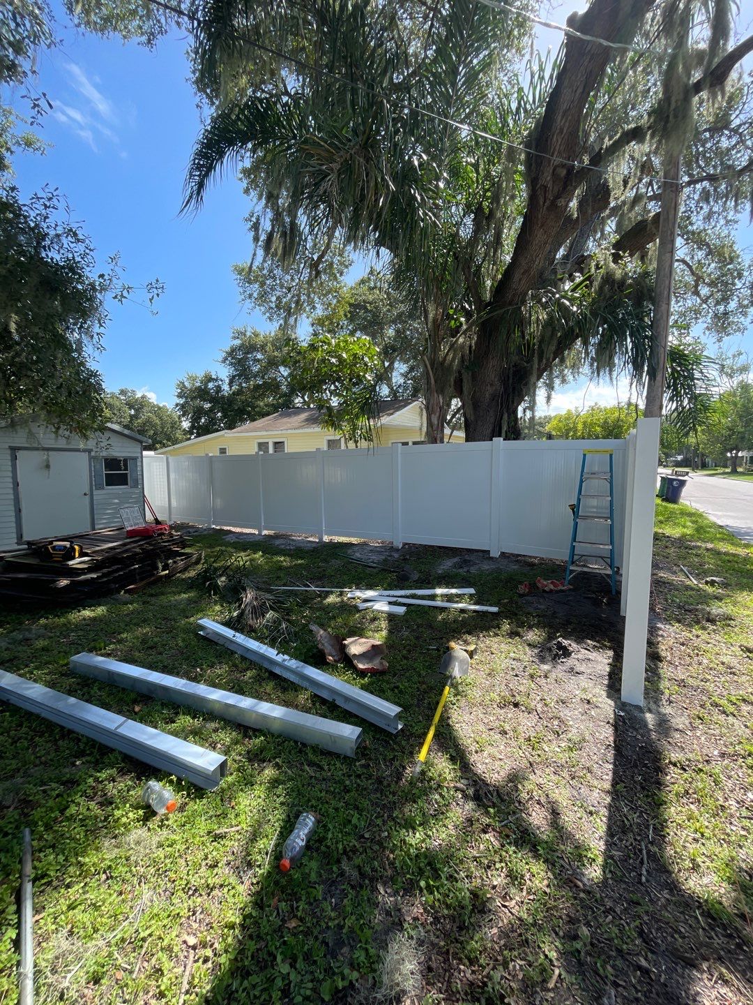 Palmetto, FL 6ft. Tall White Vinyl Privacy Fence  by Asap fence and gates, LLC