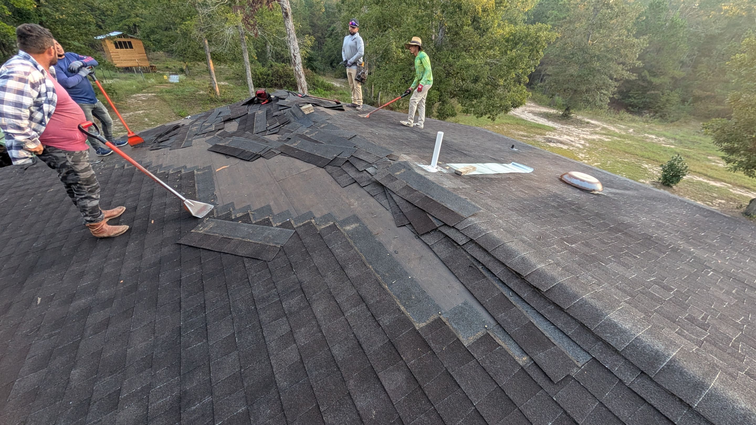 Project in Conroe by Roof Guard And Construction