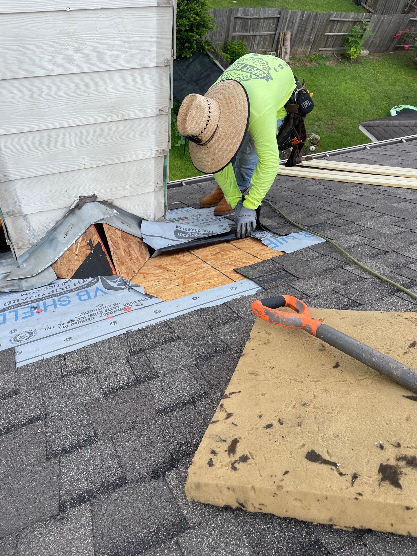 Hail Damage using Owen's Corning Duration (Lifetime) Shingles by Roof Repair Services LLC