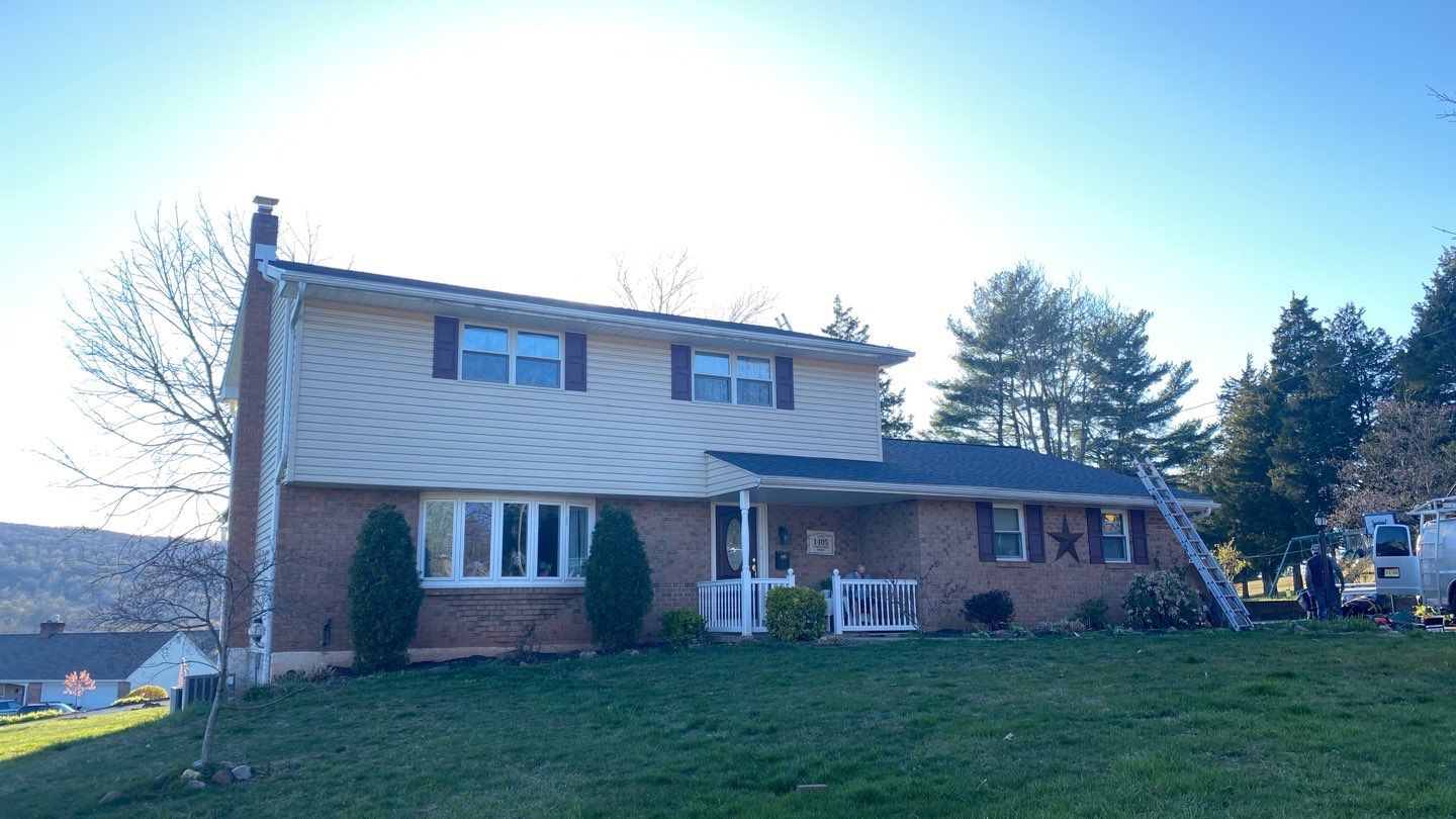 Roofing Installation using CertainTeed Landmark - Moire Black by Storm Guard of Ches-Mont PA