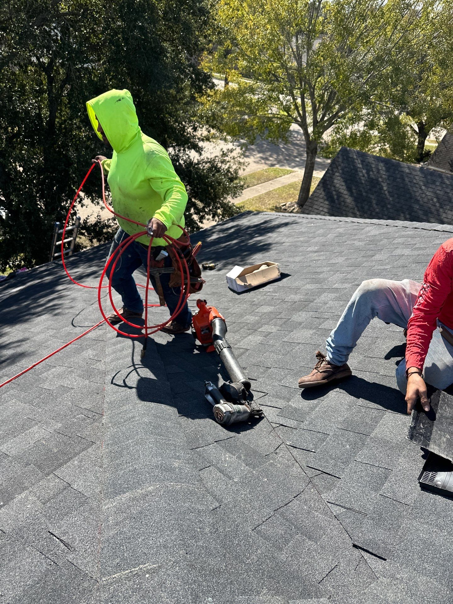 Project in Katy by Motion Roofing