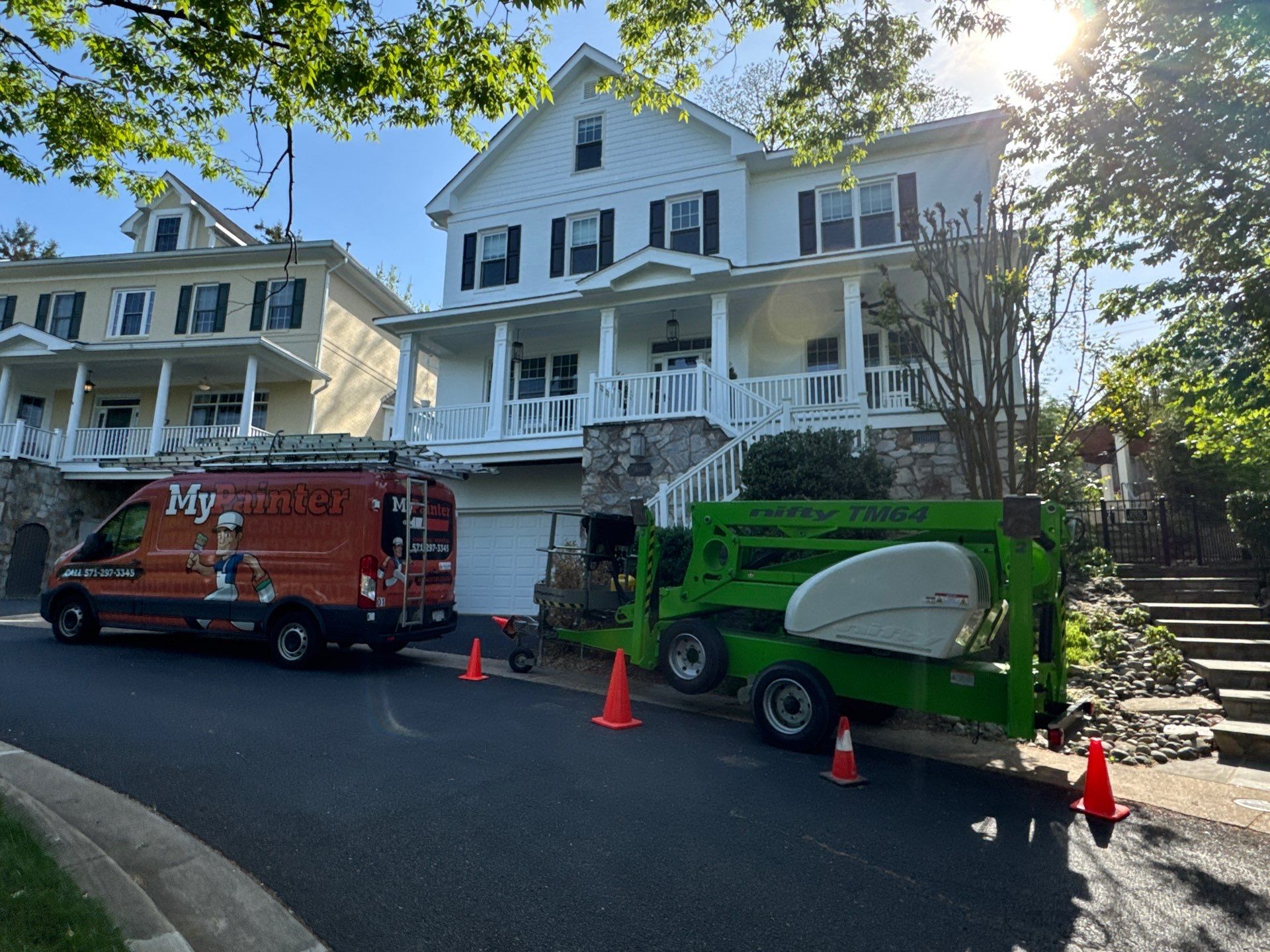 Exterior House Painting in Arlington, VA by My Painter 