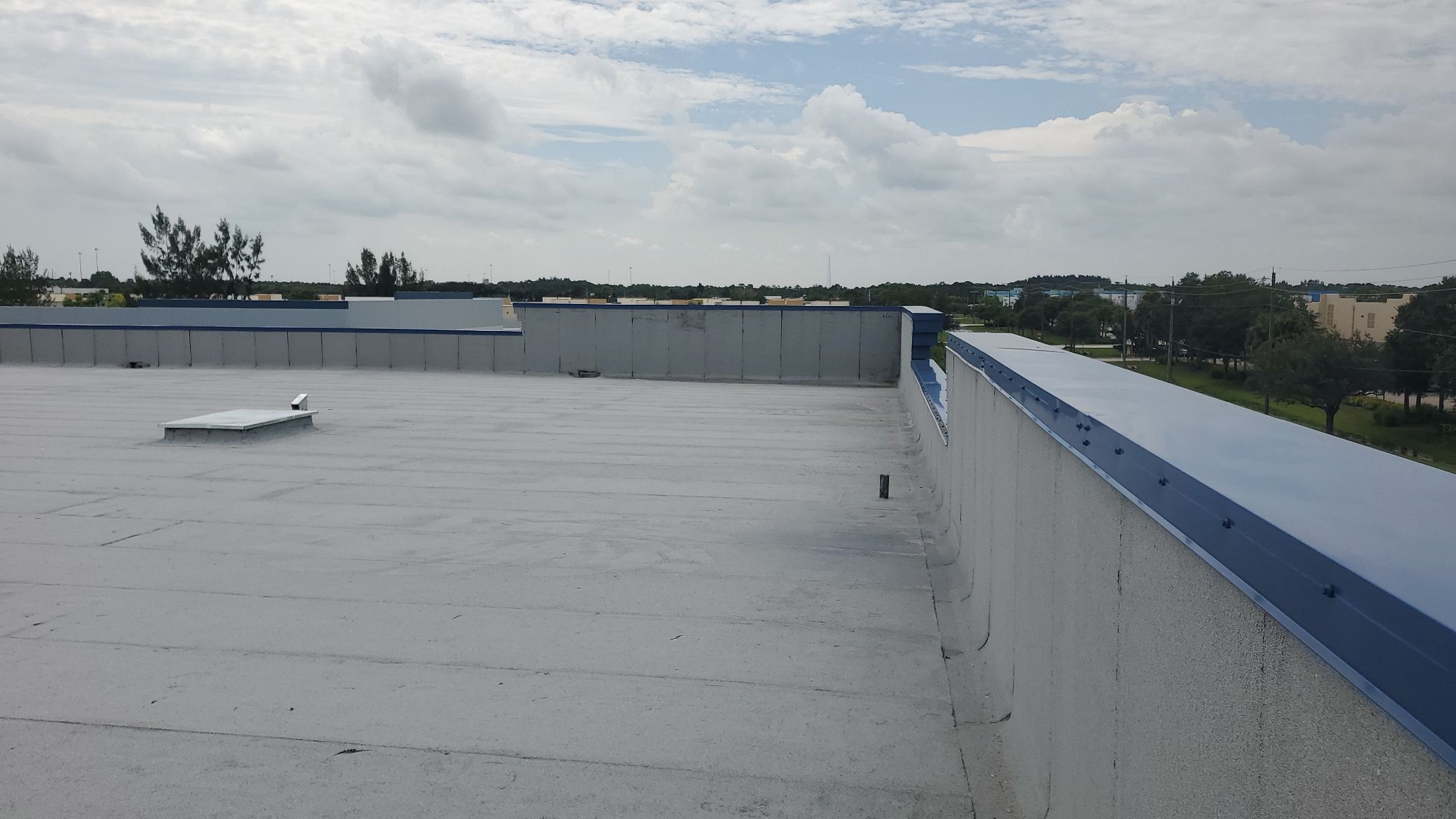 Torch Applied Modified Bitumen Roof Installation by Sailfish Roofing