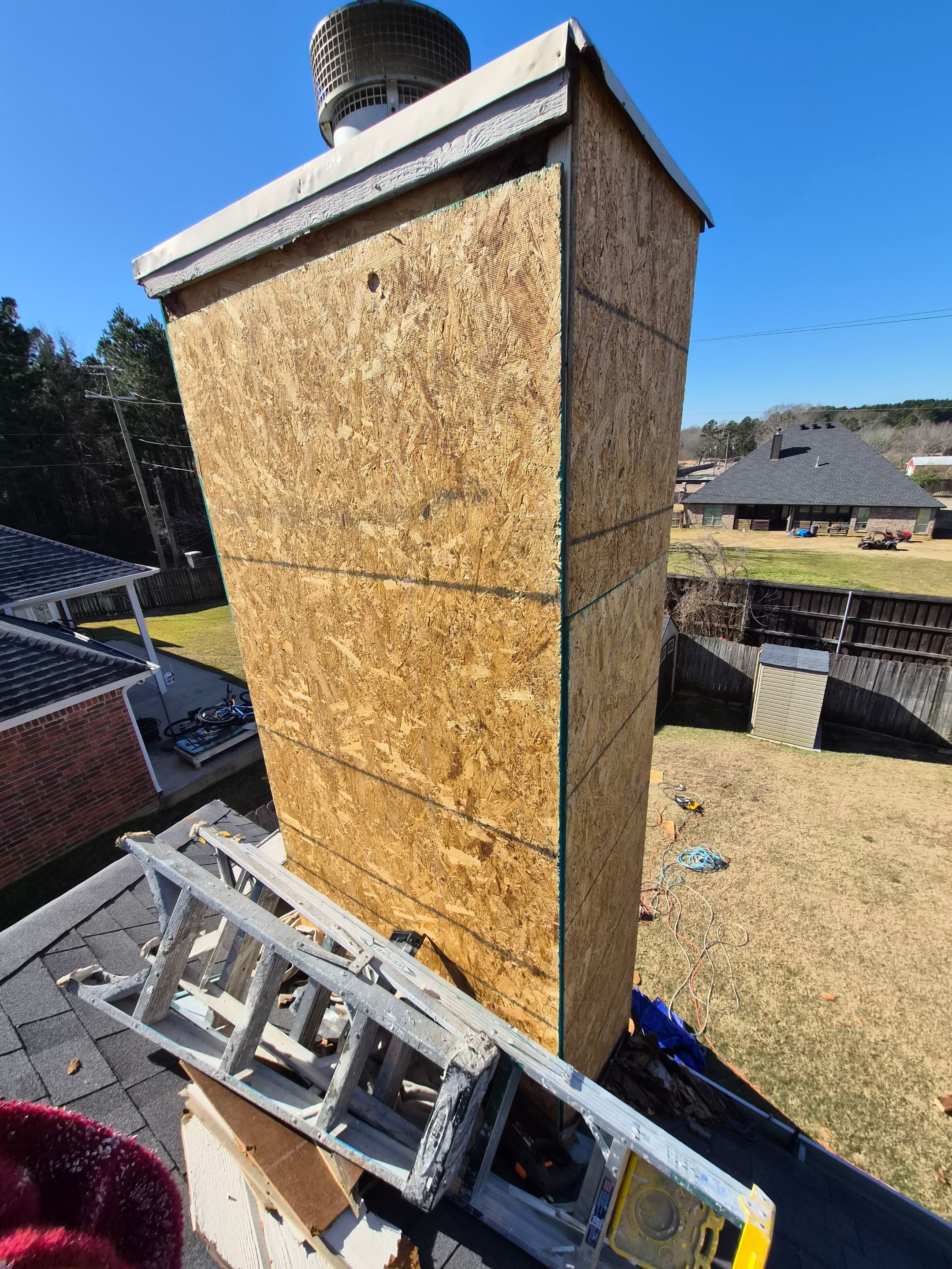 Exterior Painting & Chimney Restoration in Tyler, TX by Quality Coats Painting
