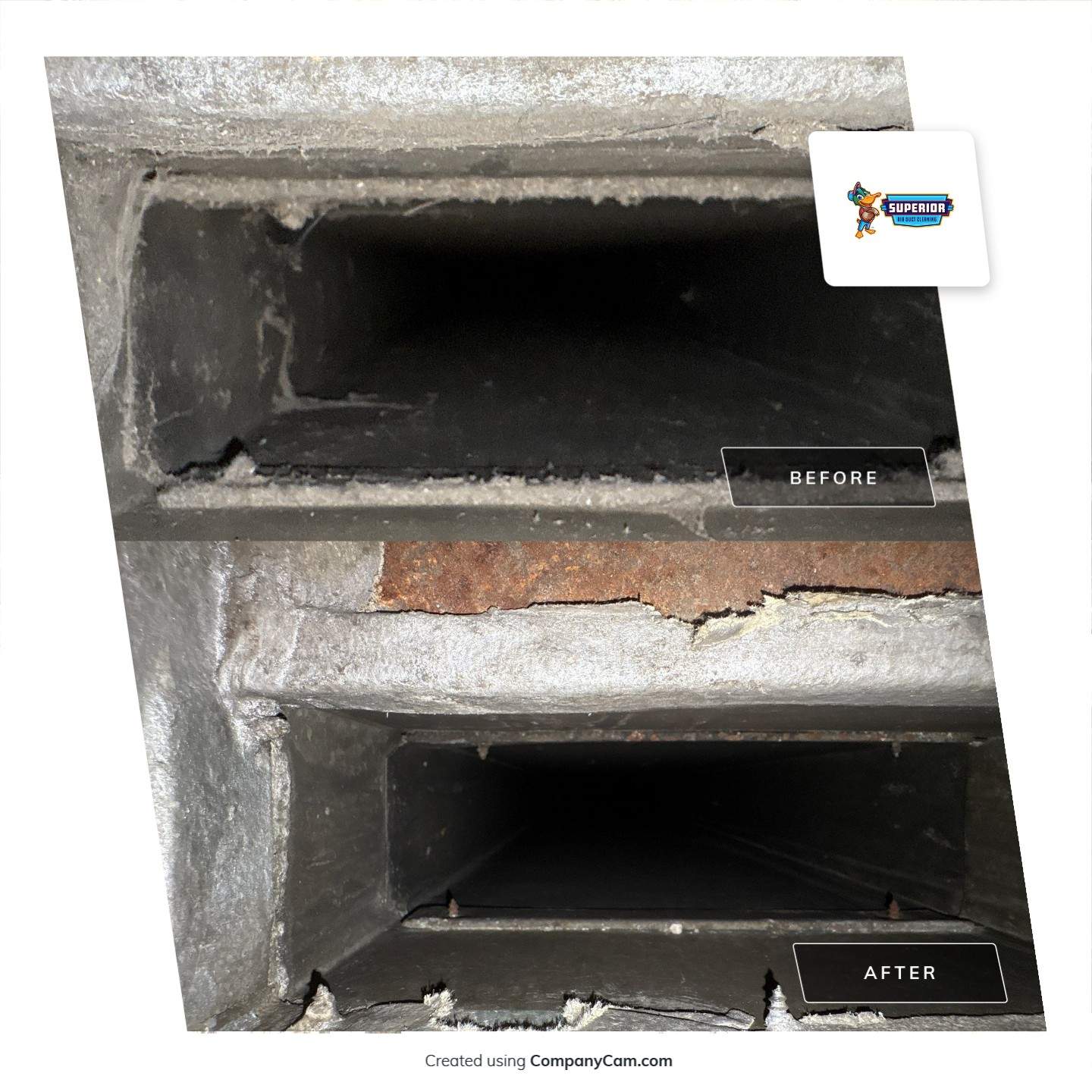 Air Duct Cleaning With a Vacuum Truck in New Castle, PA by Superior Air Duct Cleaning