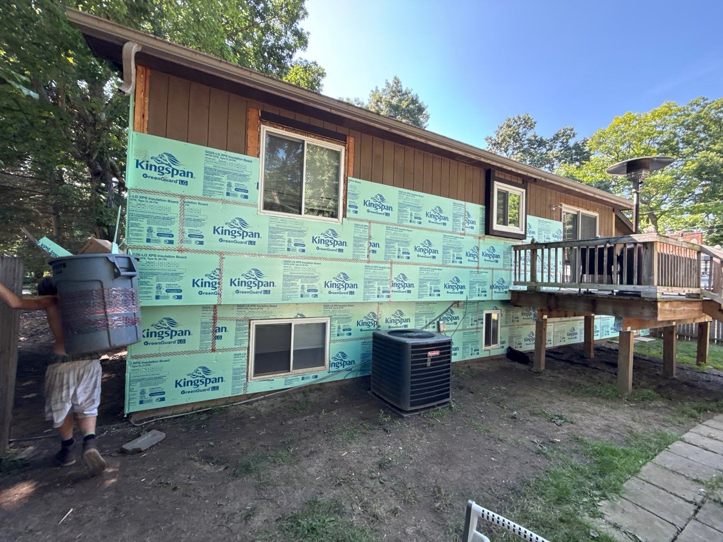 Siding Replacement using Alside D4 Odyssey-Plus Dutchlap Ageless Slate by 180 Contractors